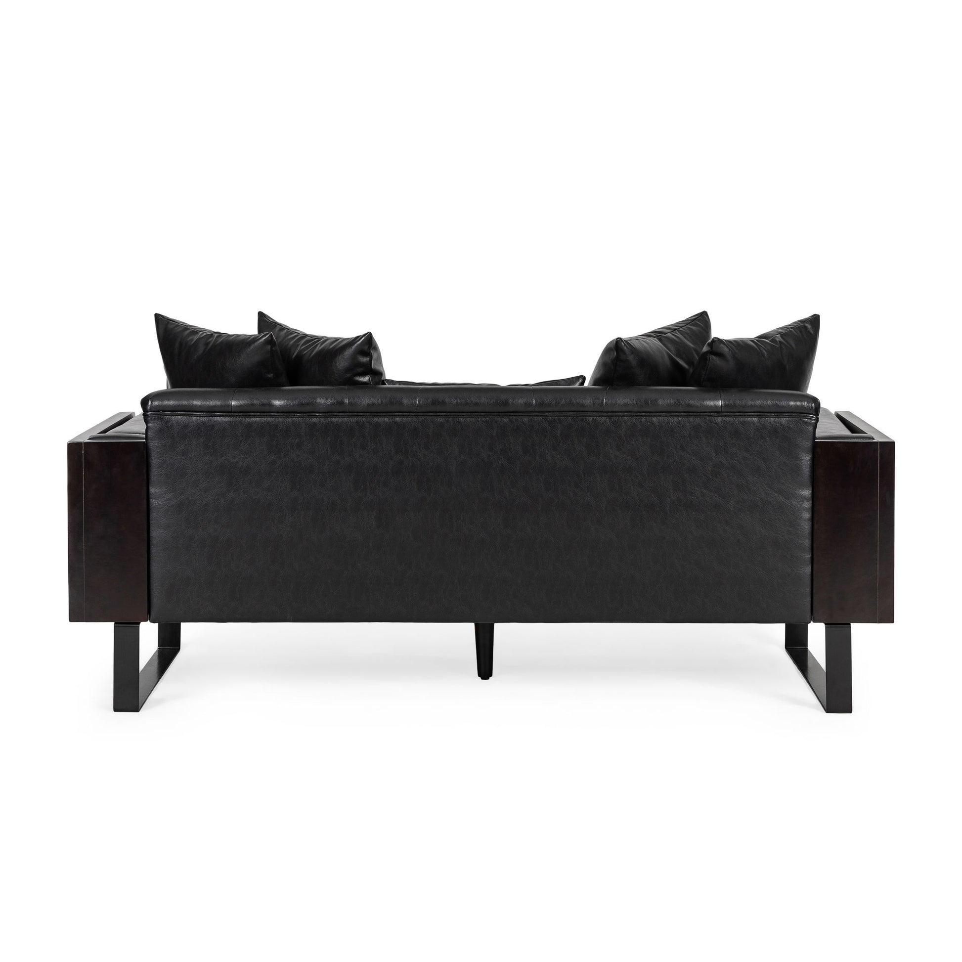 Contemporary Oversized Loveseat With Accent Pillow - Best Buy Furniture
