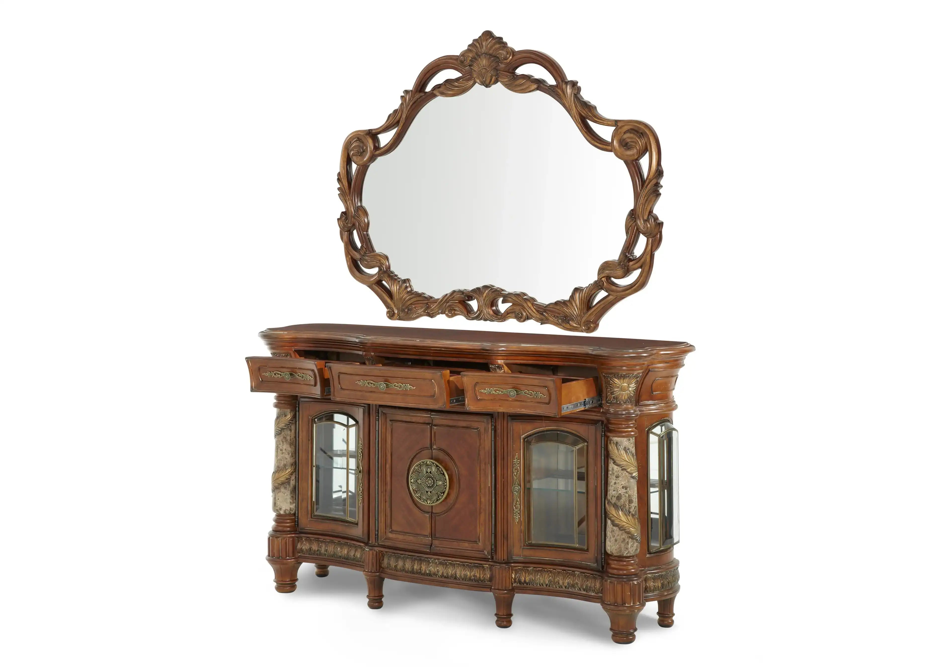 Villa Valencia - Sideboard, Mirror - Best Buy Furniture