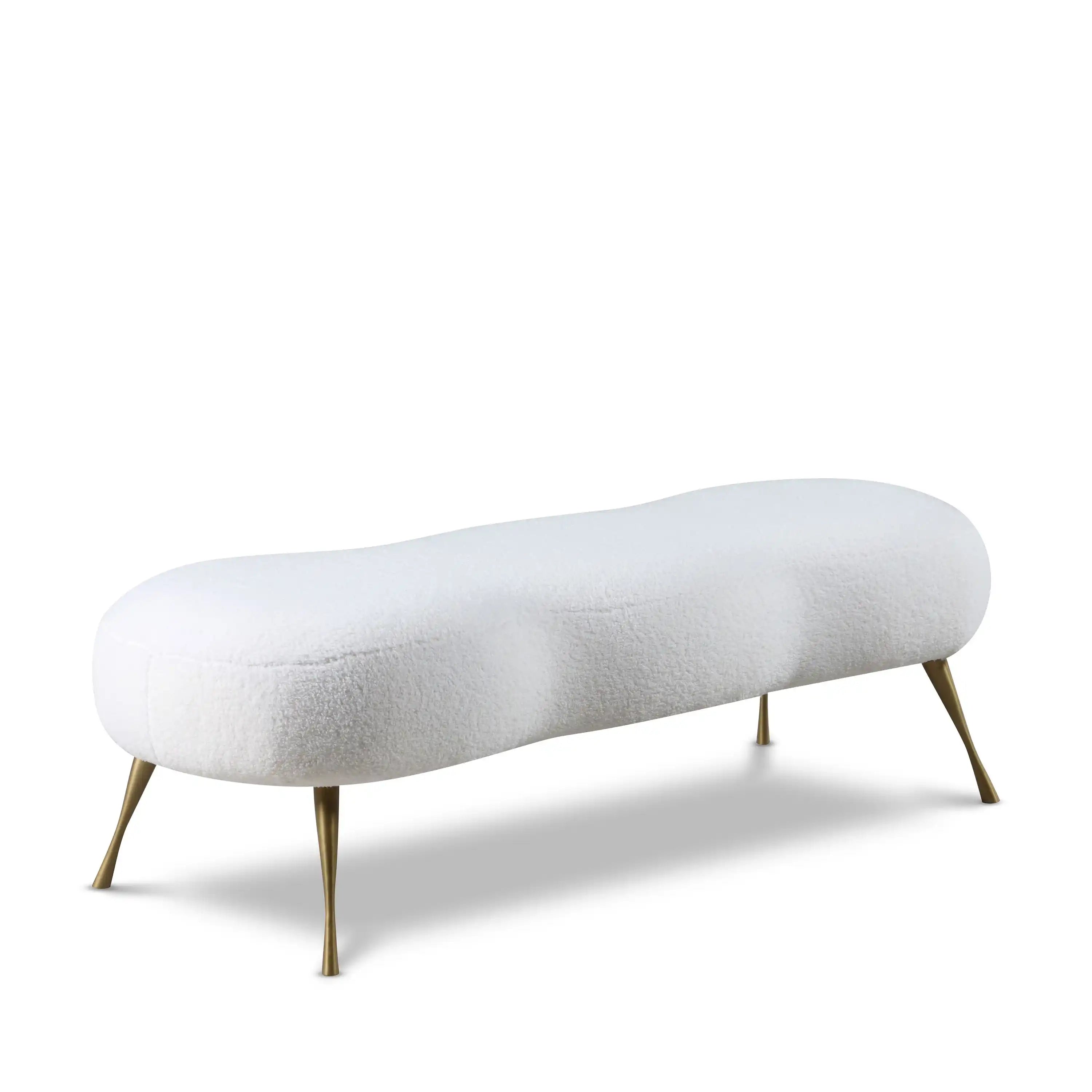 Nube - Bench - White - Best Buy Furniture
