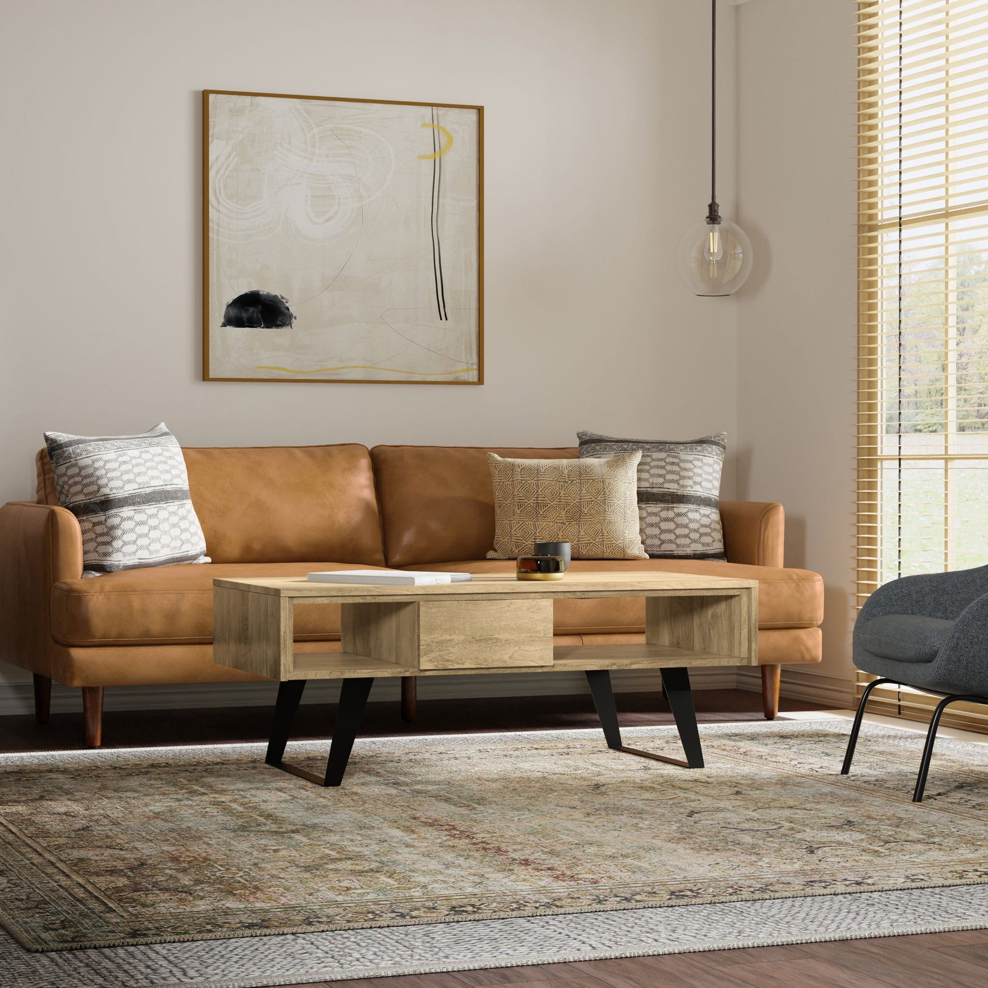 Lowry - Handcrafted Coffee Table - Best Buy Furniture