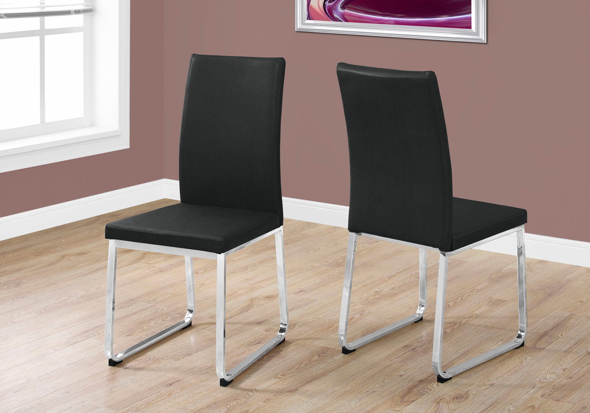 Dining Side Chair, Upholstered For Dining Room, Modern (Set of 2) - Best Buy Furniture