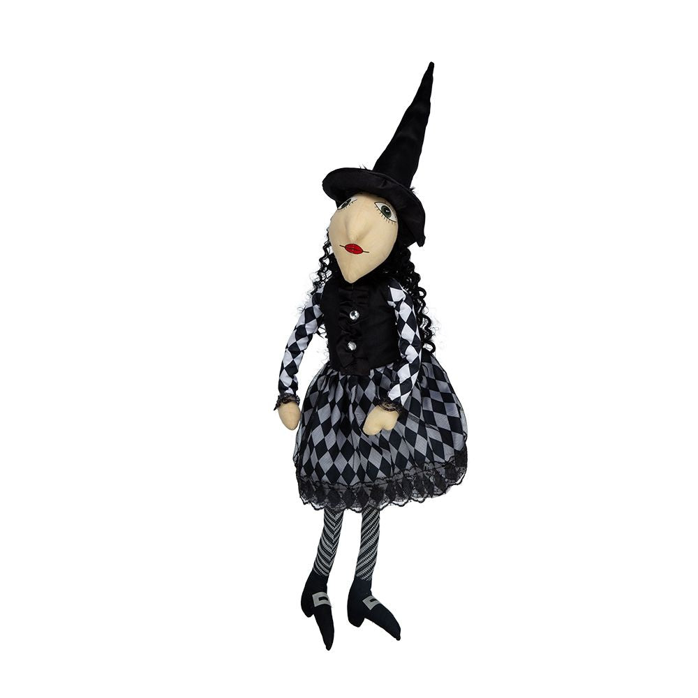 Halloween Sitting Witch Decor - Black - Best Buy Furniture