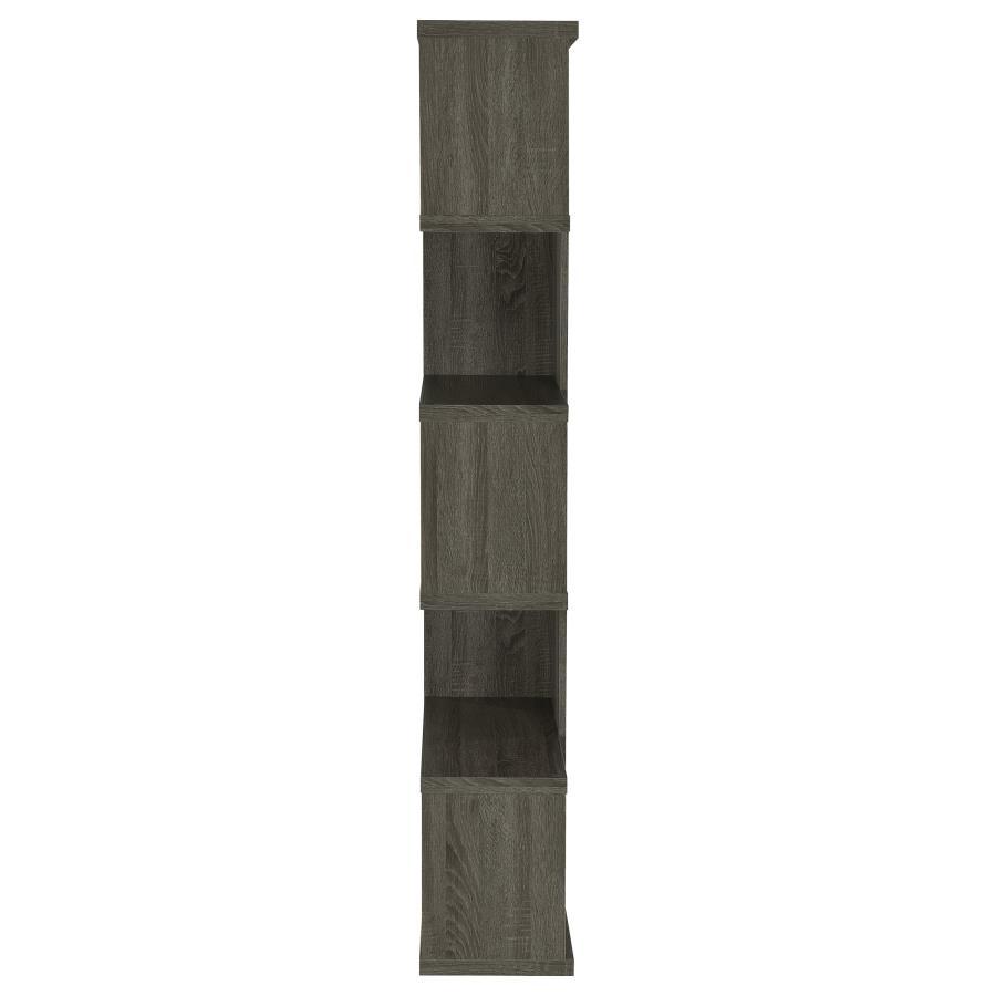 Joey - 5-tier Alternating Boxes Design Bookcase - Best Buy Furniture
