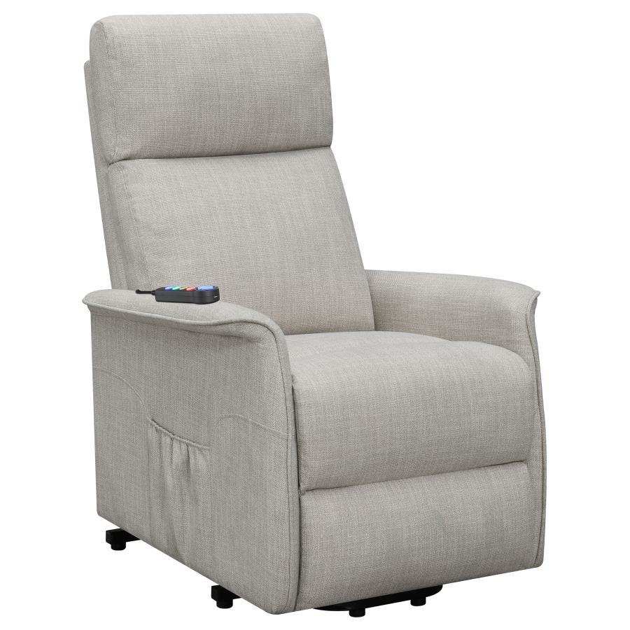 Herrera - Upholstered Power Lift Massage Chair - Best Buy Furniture