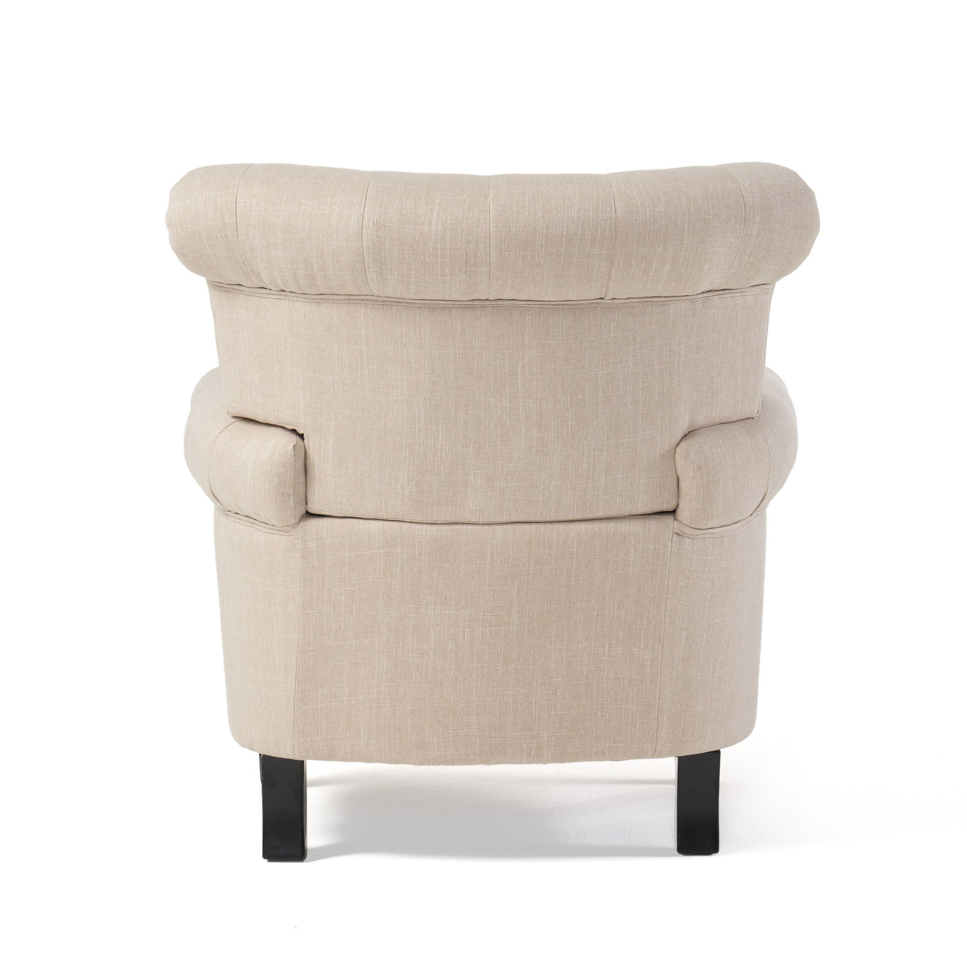 Springfield - Tufted Club Chair Stylish Upholstery - Light Beige - Best Buy Furniture