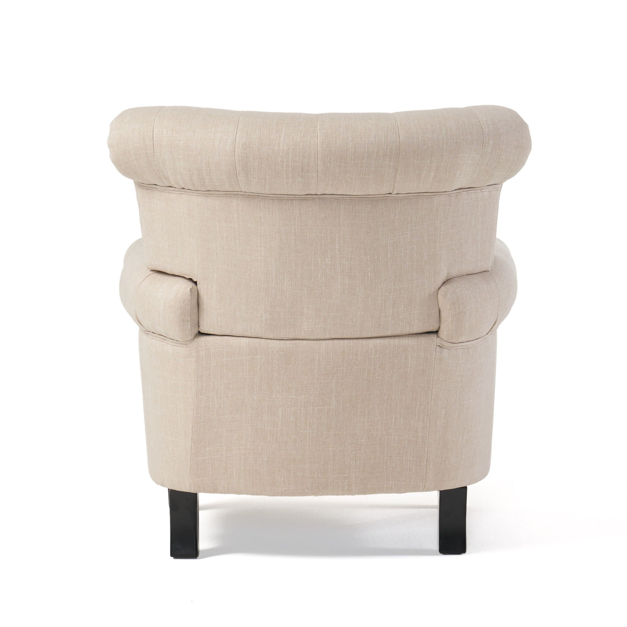 Springfield - Tufted Club Chair Stylish Upholstery - Light Beige - Best Buy Furniture