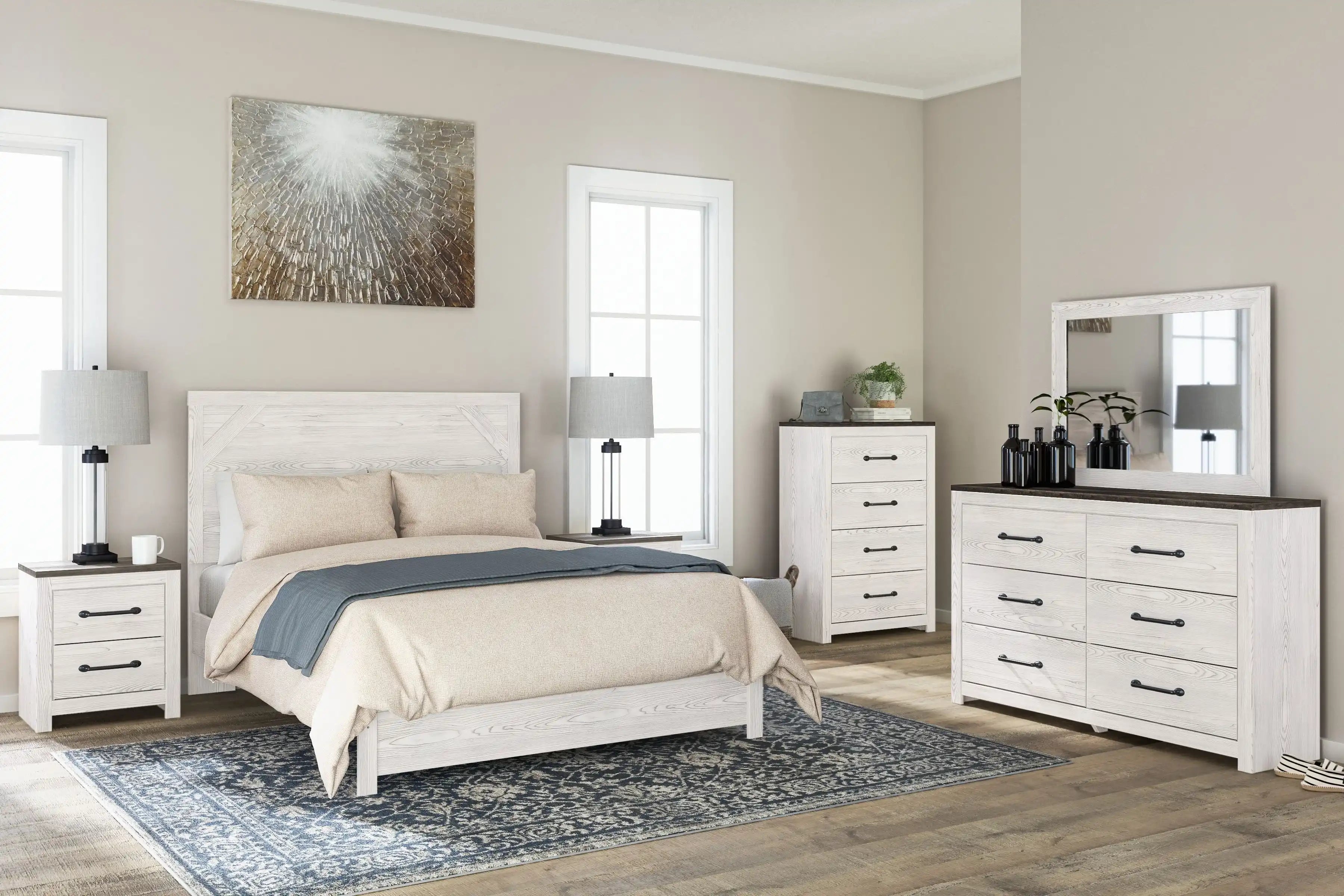 Gerridan - Panel Bedroom Set - Best Buy Furniture