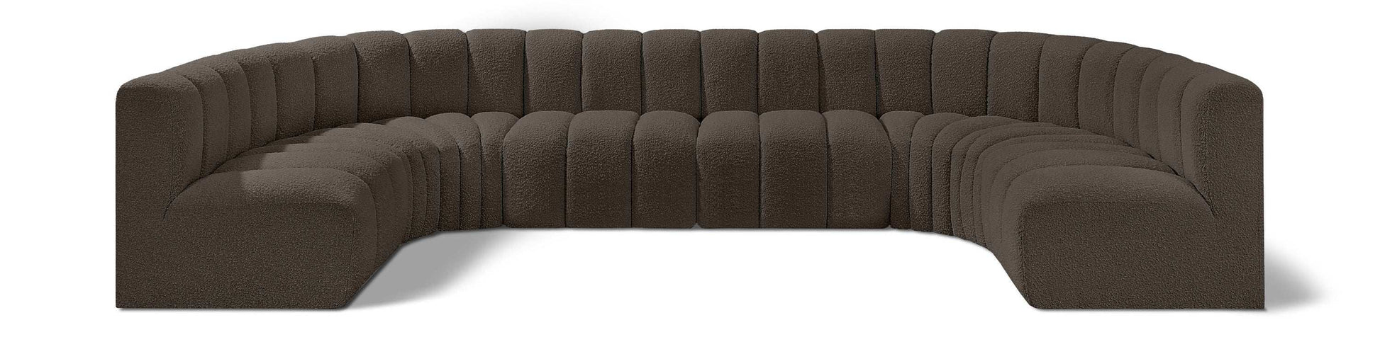 Arc - Boucle Fabric 8 Piece Modular Sofa - Best Buy Furniture