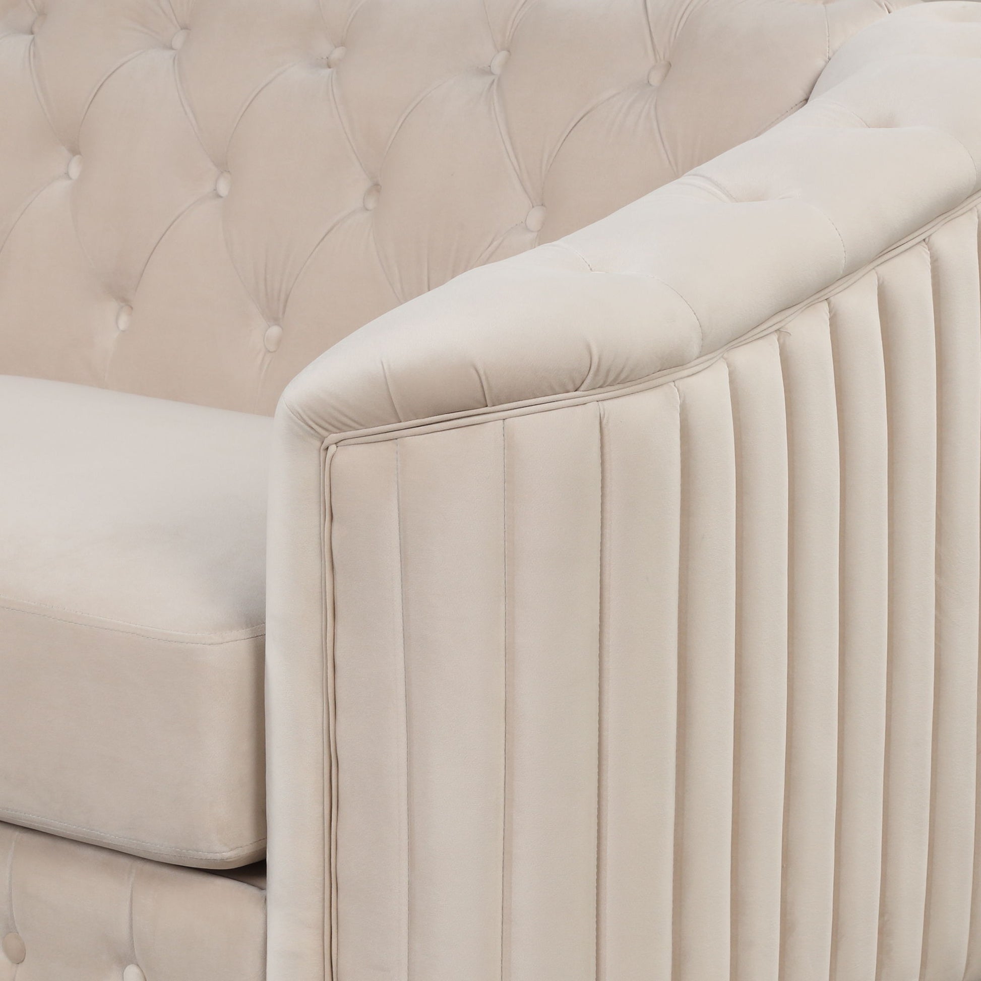 Sofa With Thick Removable Seat Cushion, 3 Seater - Best Buy Furniture