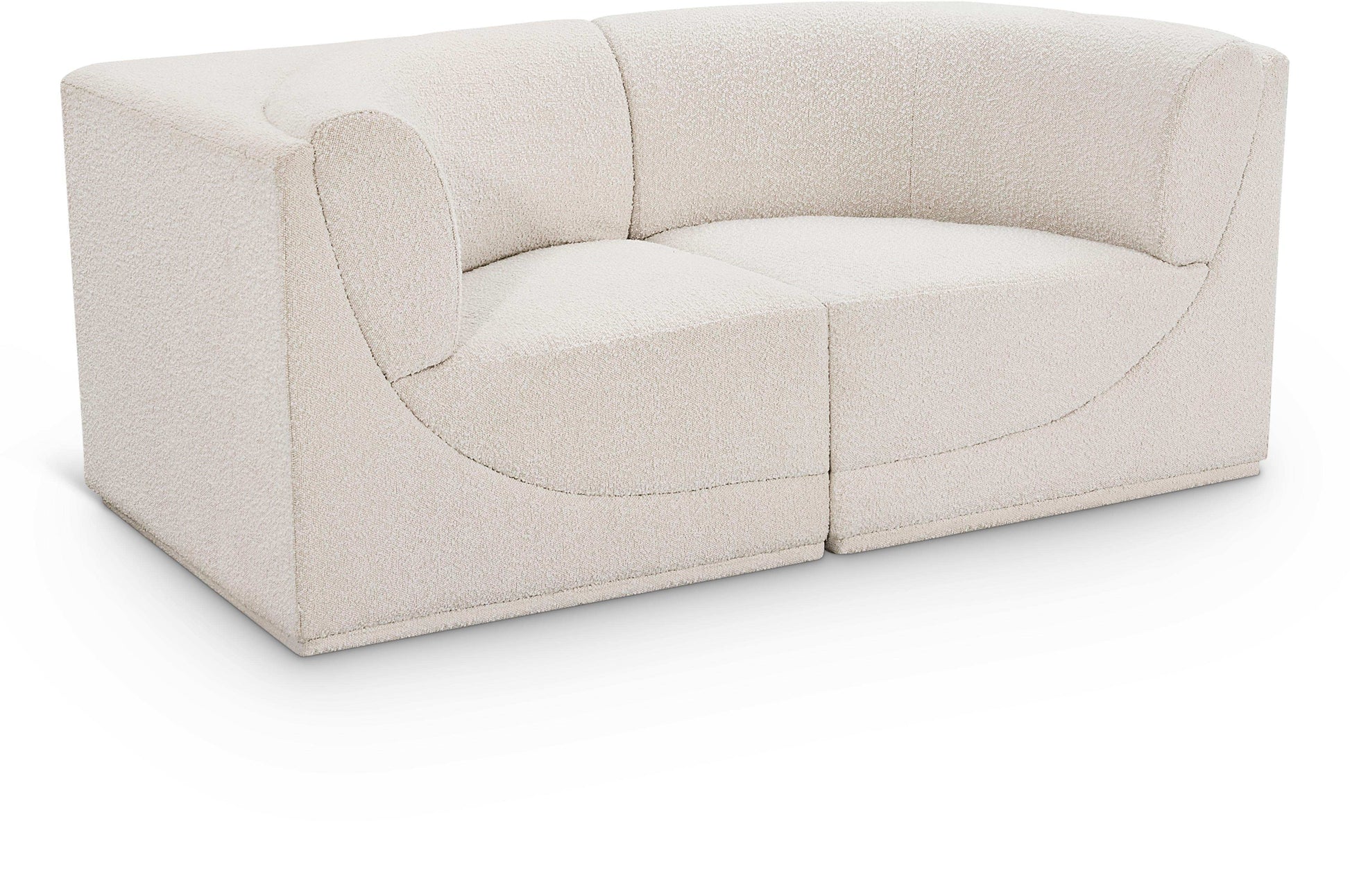Ollie - 2 Seat Modular Sofa - Best Buy Furniture