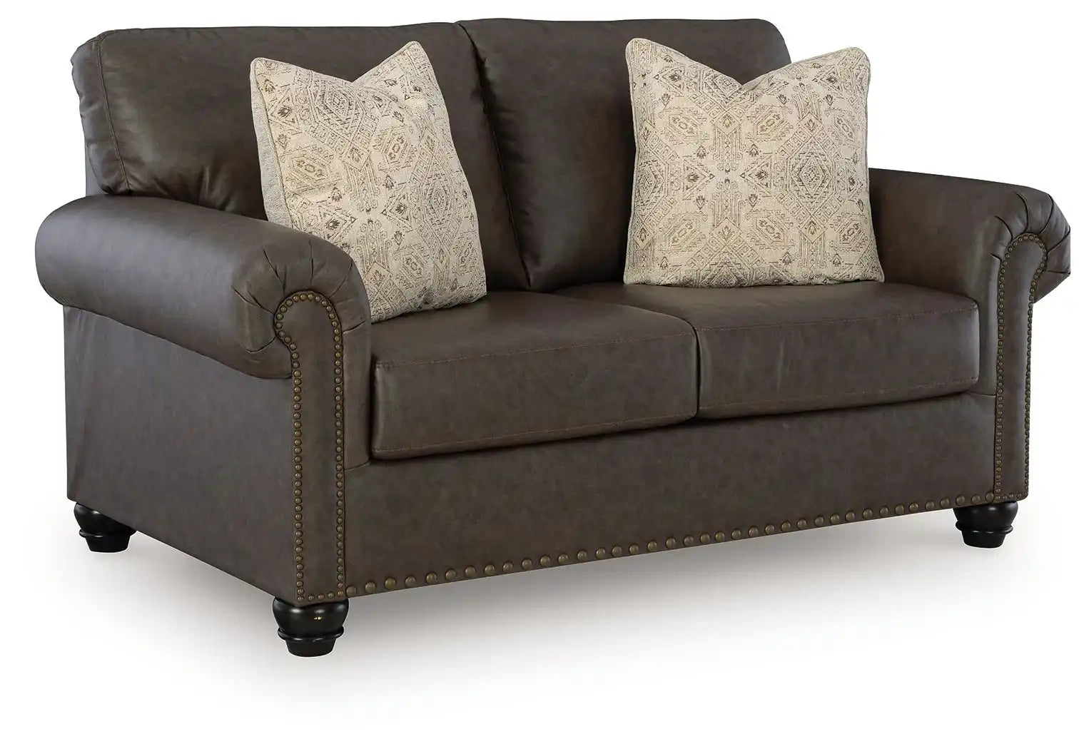 Roxmere - Loveseat - Umber - Best Buy Furniture