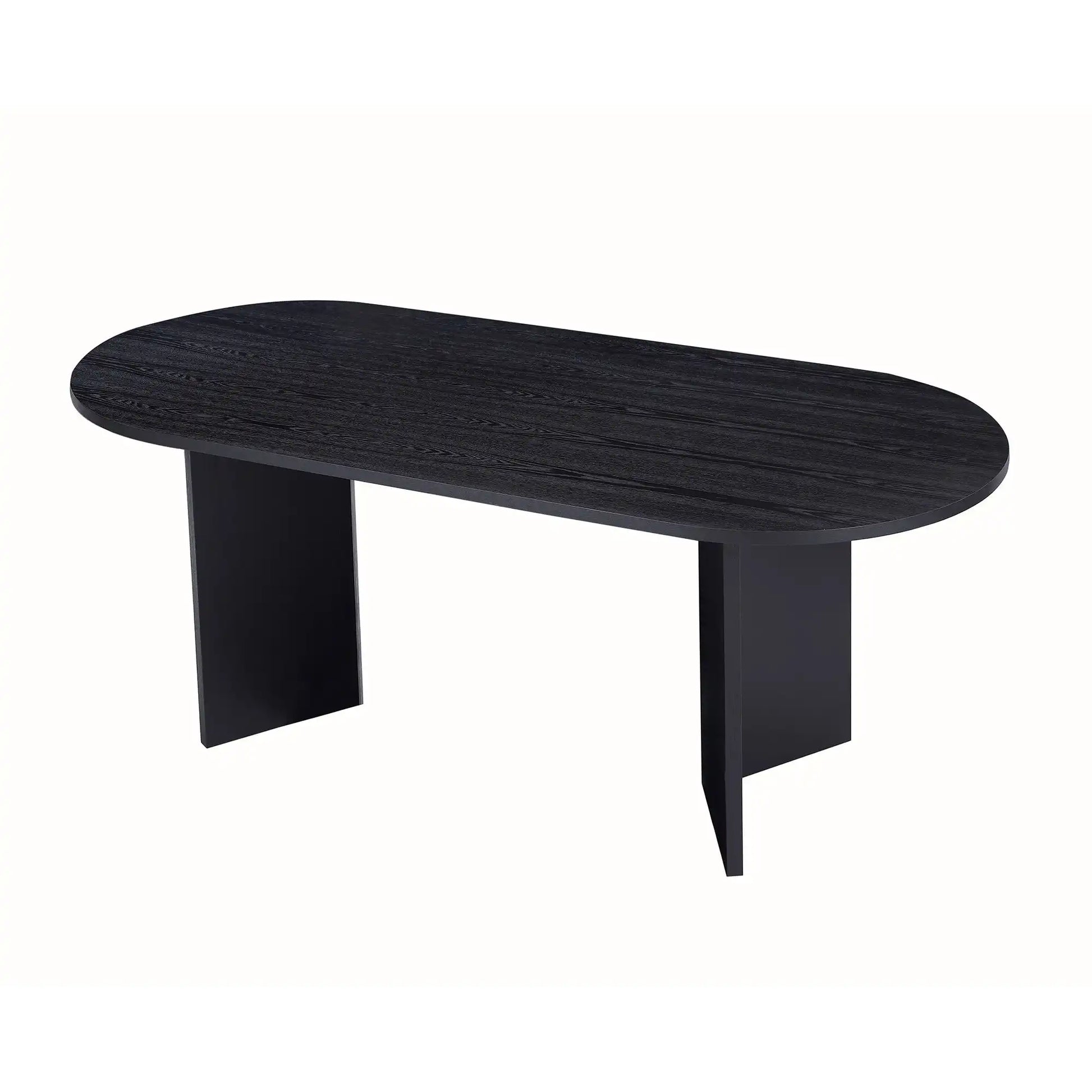 Wood Dining Table Kitchen Table Small Space Dining Table black desk top - Best Buy Furniture