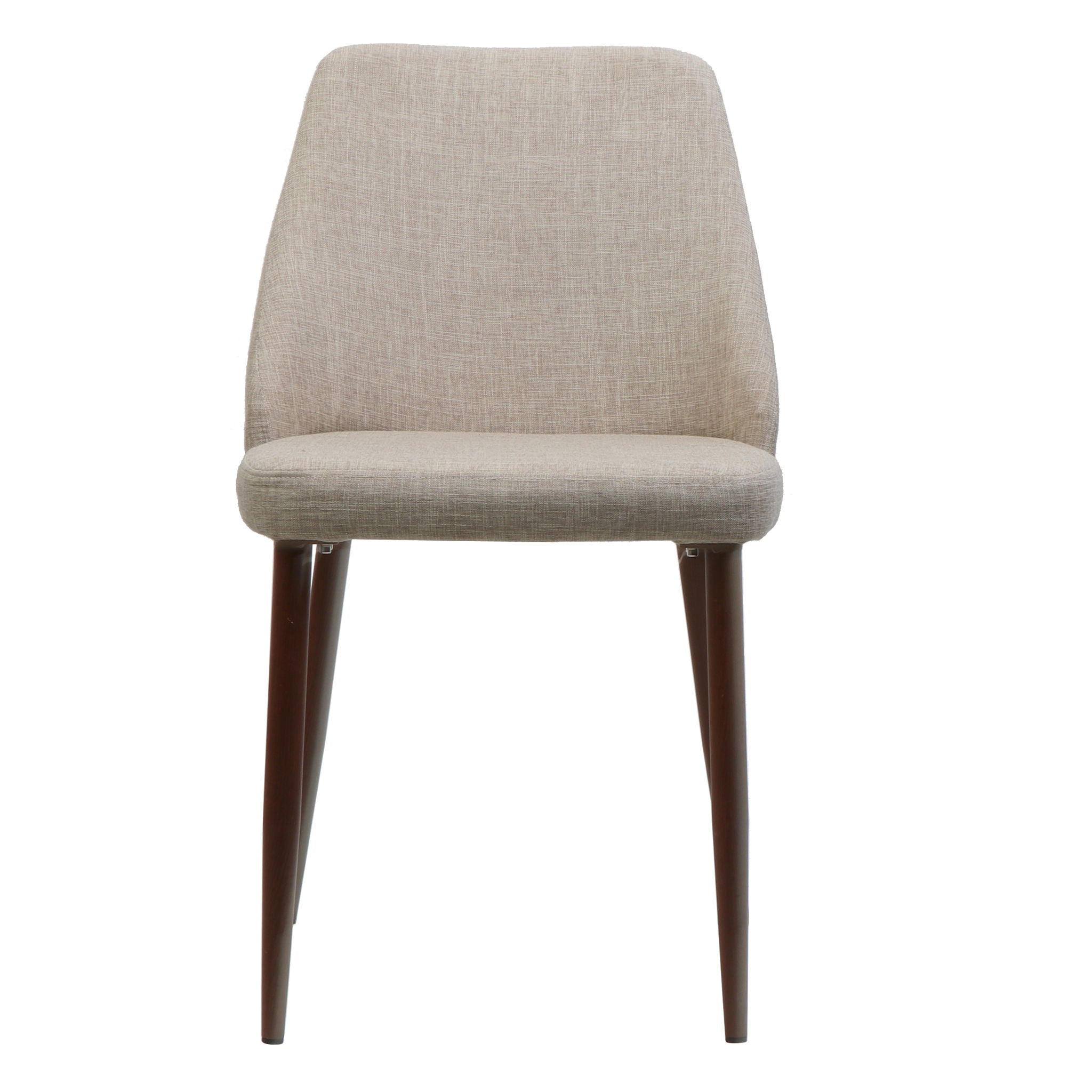 Modern Dining Chair With Iron Legs And Wood Finish - Best Buy Furniture