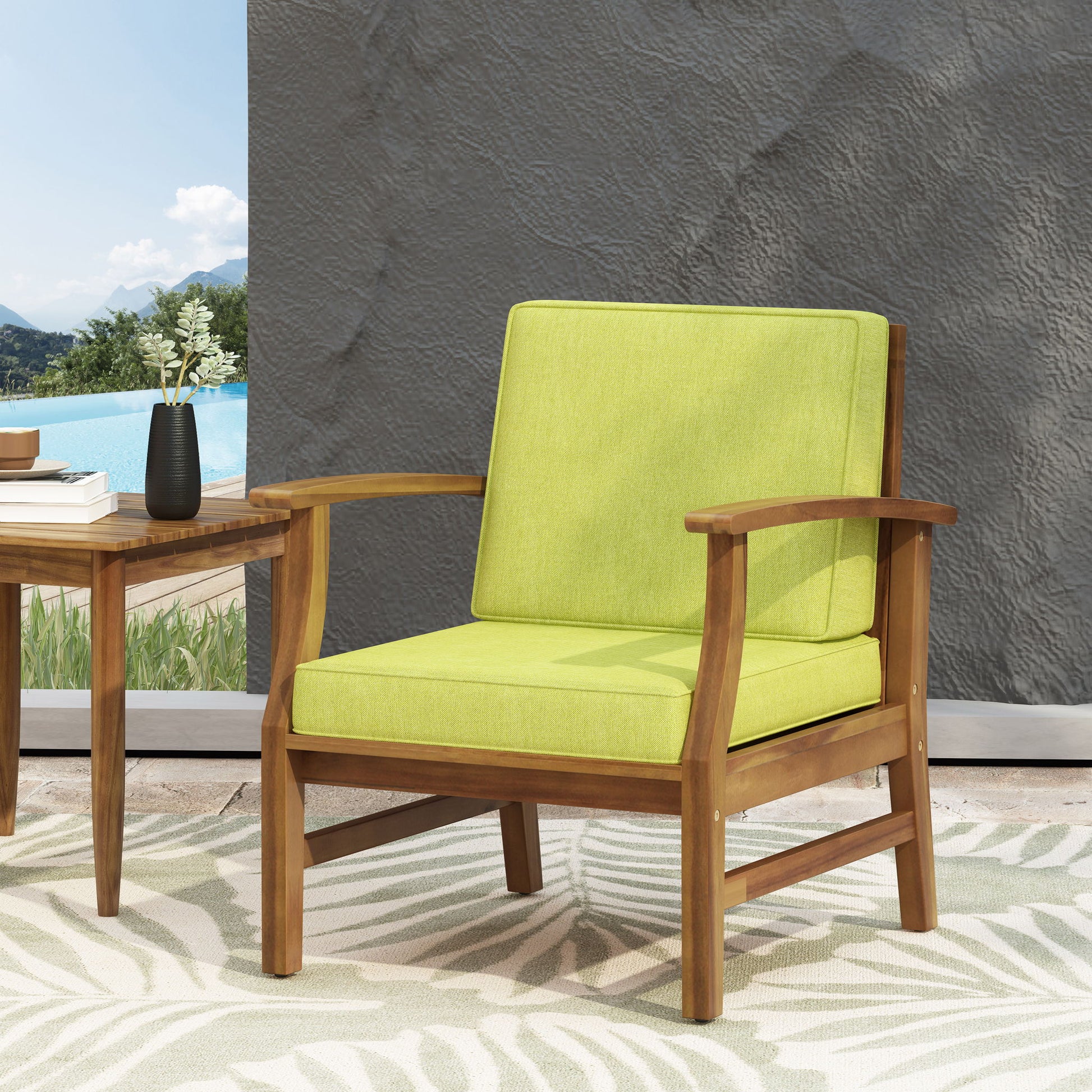 Perla - Contemporary Club Chair With Water Resistant Cushionі - Best Buy Furniture