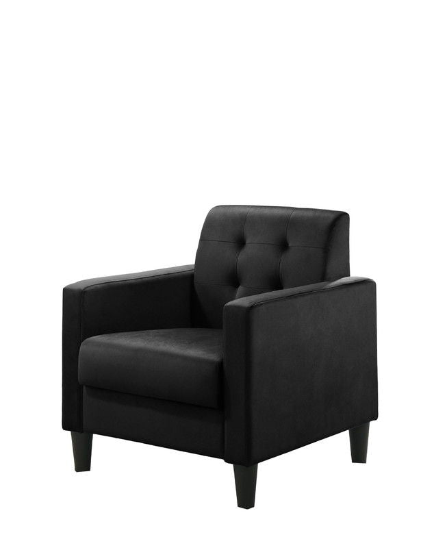 Hale - Velvet Accent Armchair With Tufting - Best Buy Furniture
