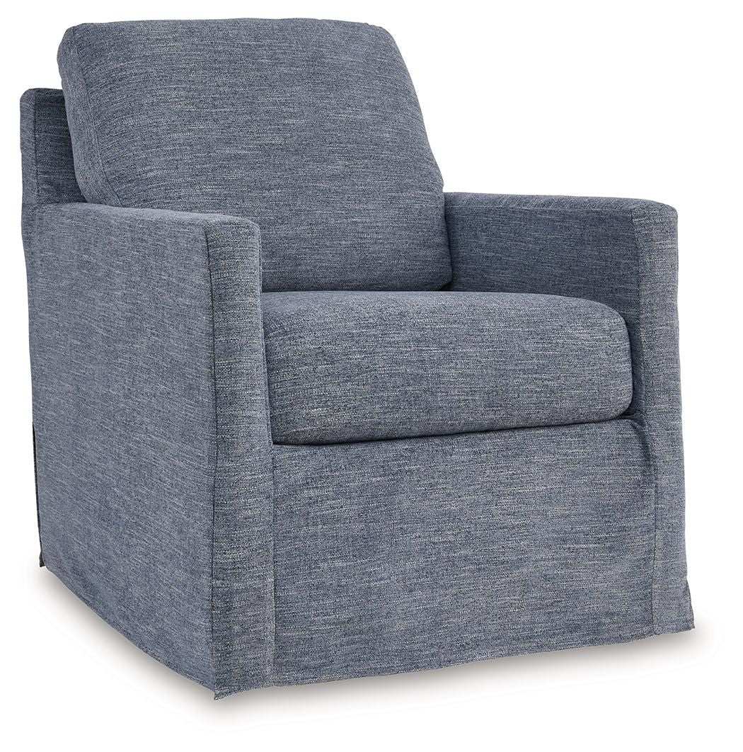 Nenana Next-gen Nuvella - Swivel Glider Accent Chair - Best Buy Furniture