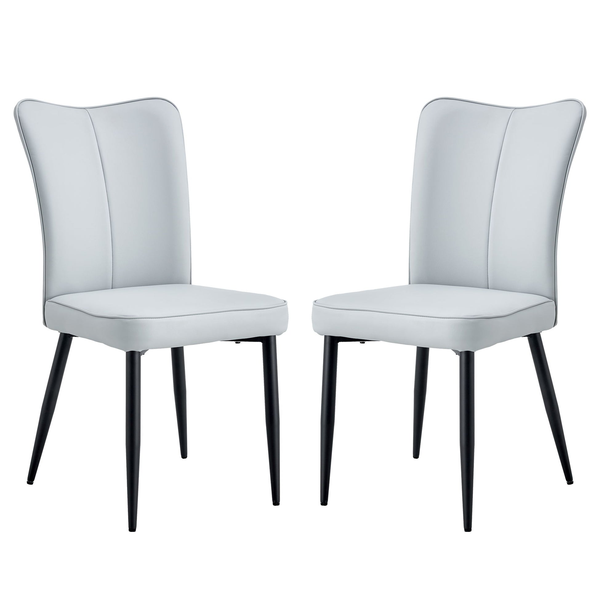 Modern Minimalist Dining Chairs (Set of 2) - Best Buy Furniture