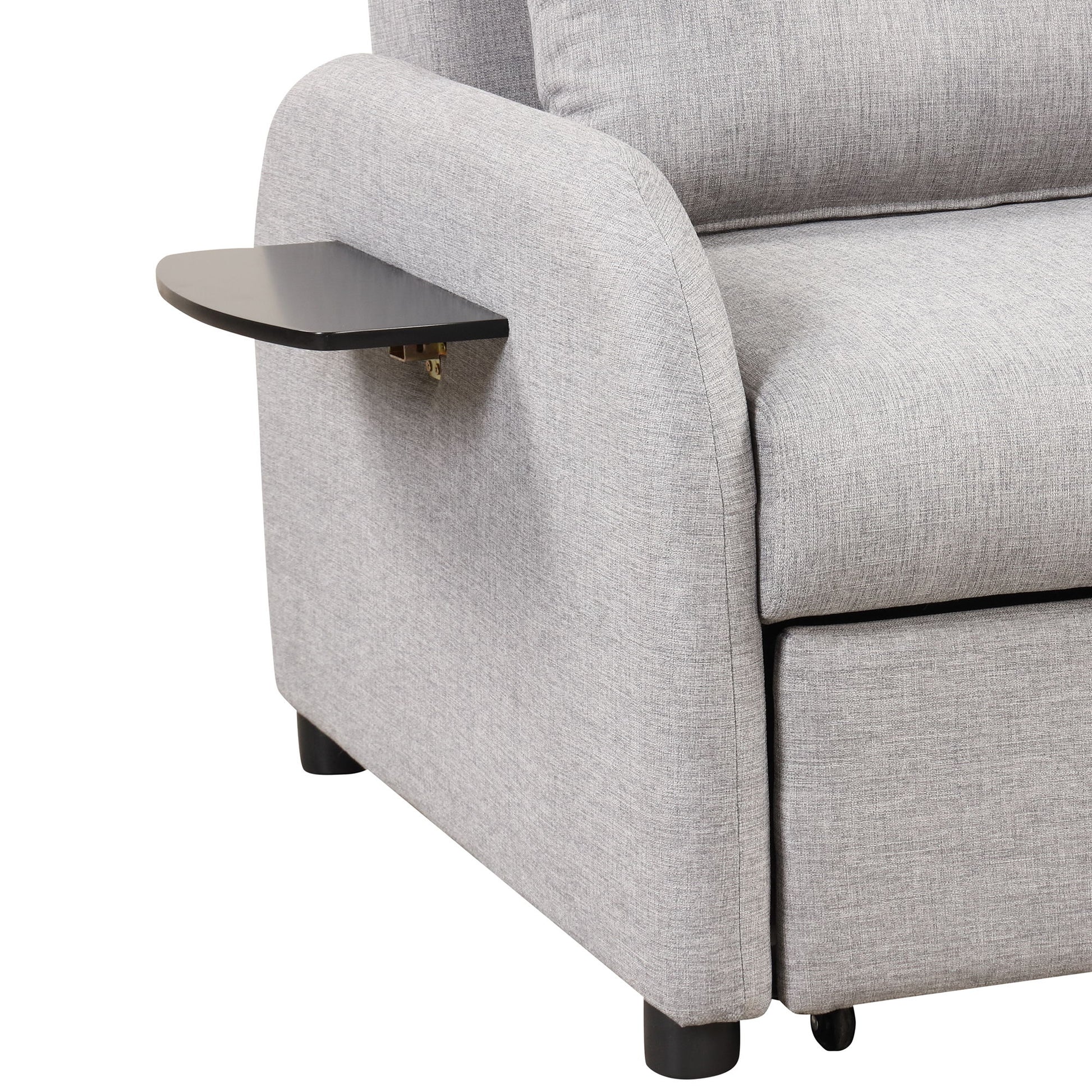 Versatile Pull Out Sofa Sleeper 3 In 1 With Wing Table & USB Charge, Compact Design - Best Buy Furniture