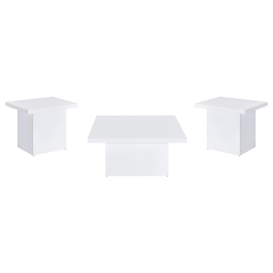 Devar - Square Coffee Table Set - Best Buy Furniture