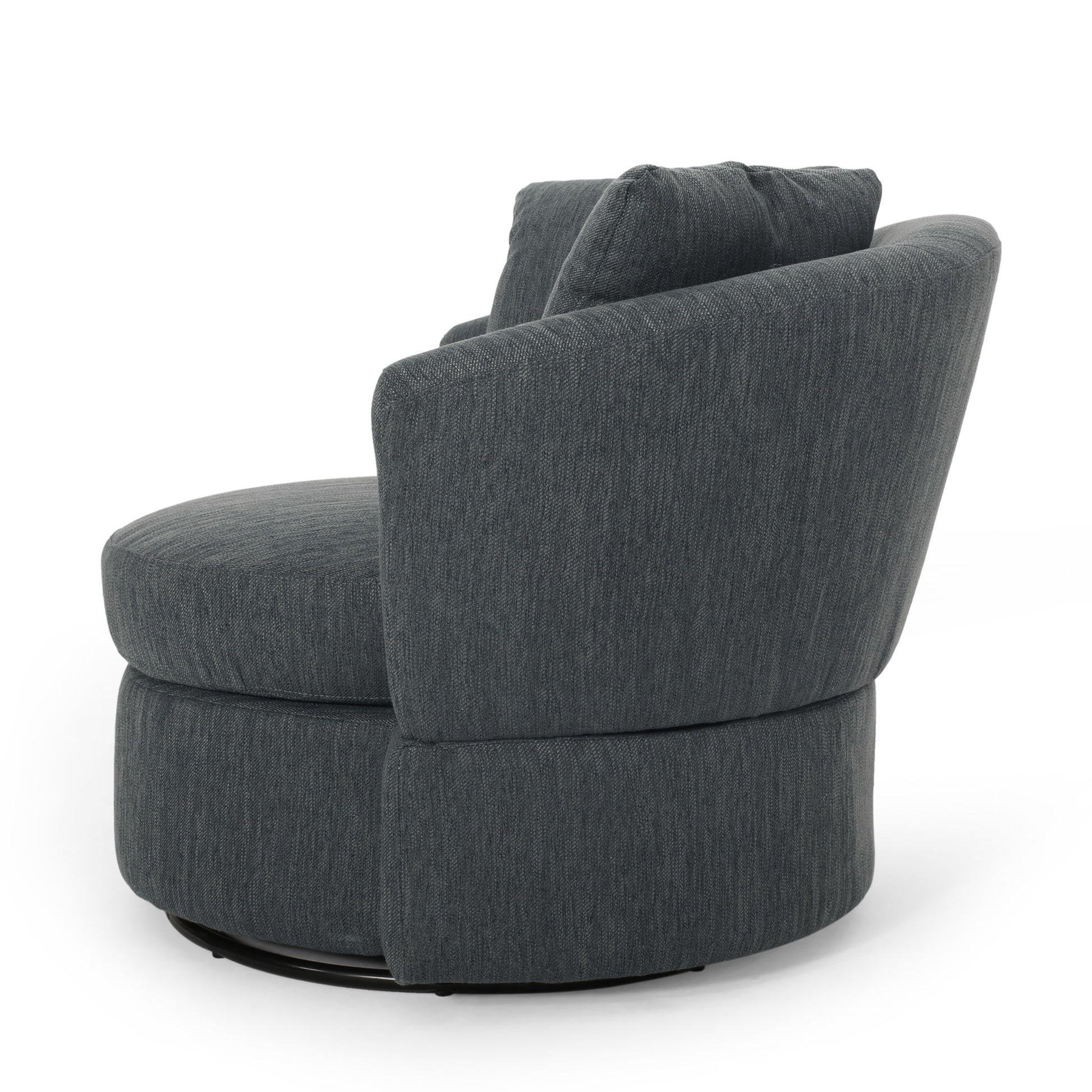 Swivel Club Chair With Circular Design - Best Buy Furniture