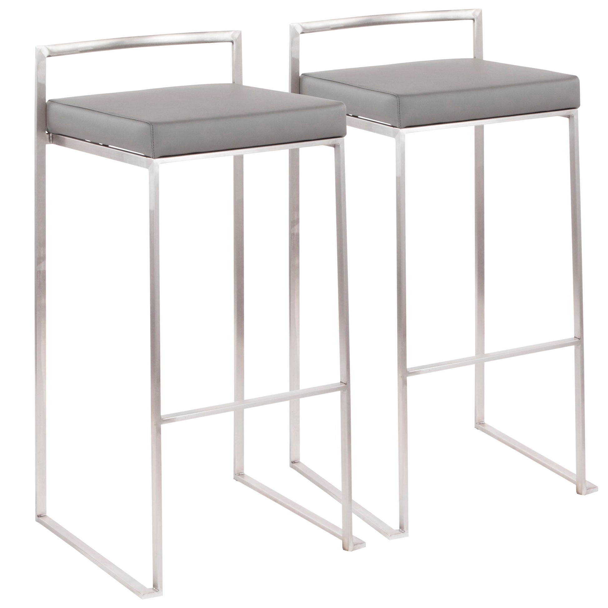 Fuji - Contemporary And Elegant Design Stackable Barstool - Best Buy Furniture