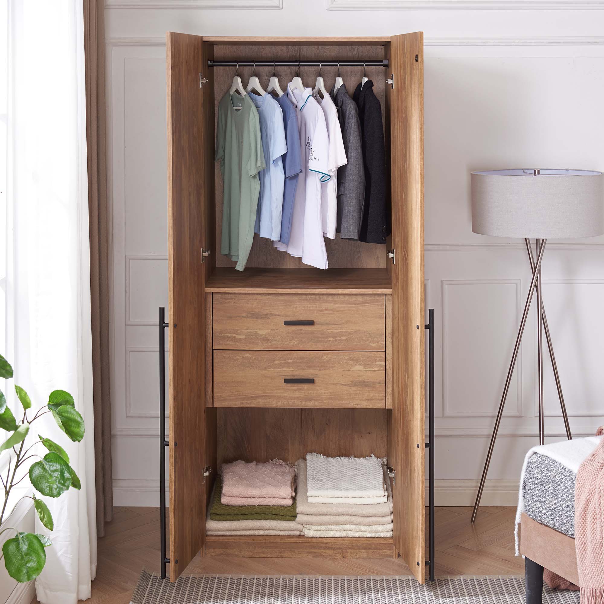 Lee - Free Standing Wardrobe Closet