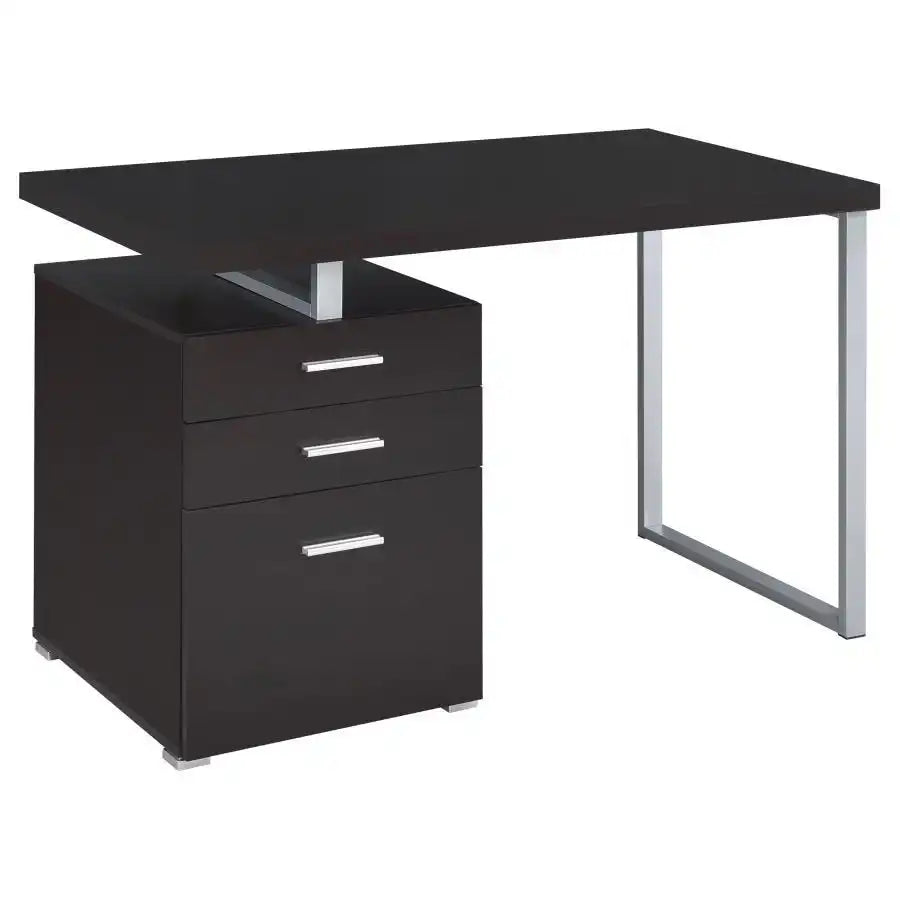 Brennan - 3-Drawer Office Computer Desk - Best Buy Furniture