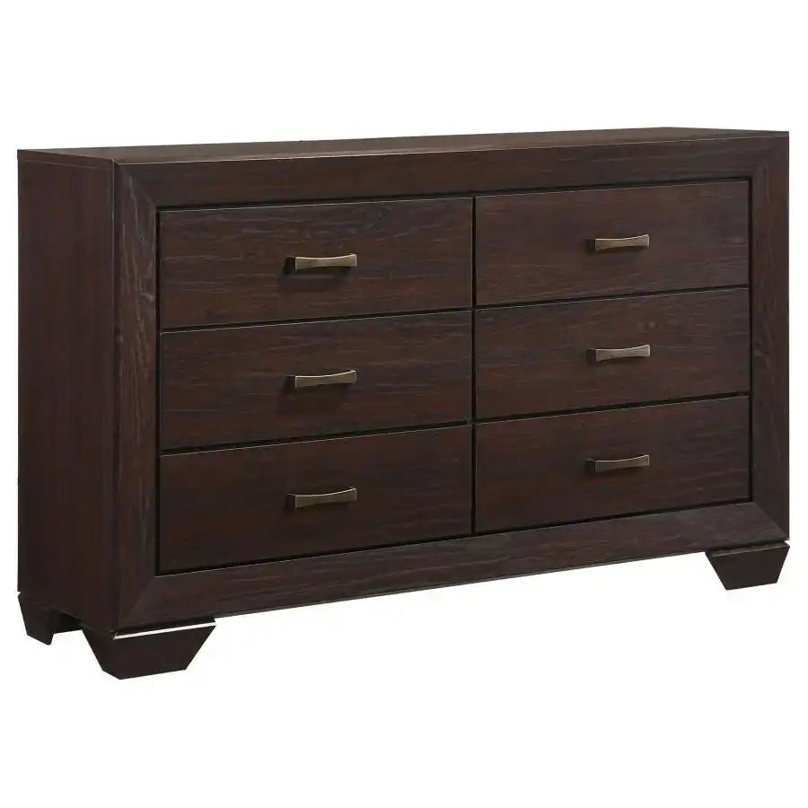 Kauffman - 6-Drawer Dresser - Best Buy Furniture
