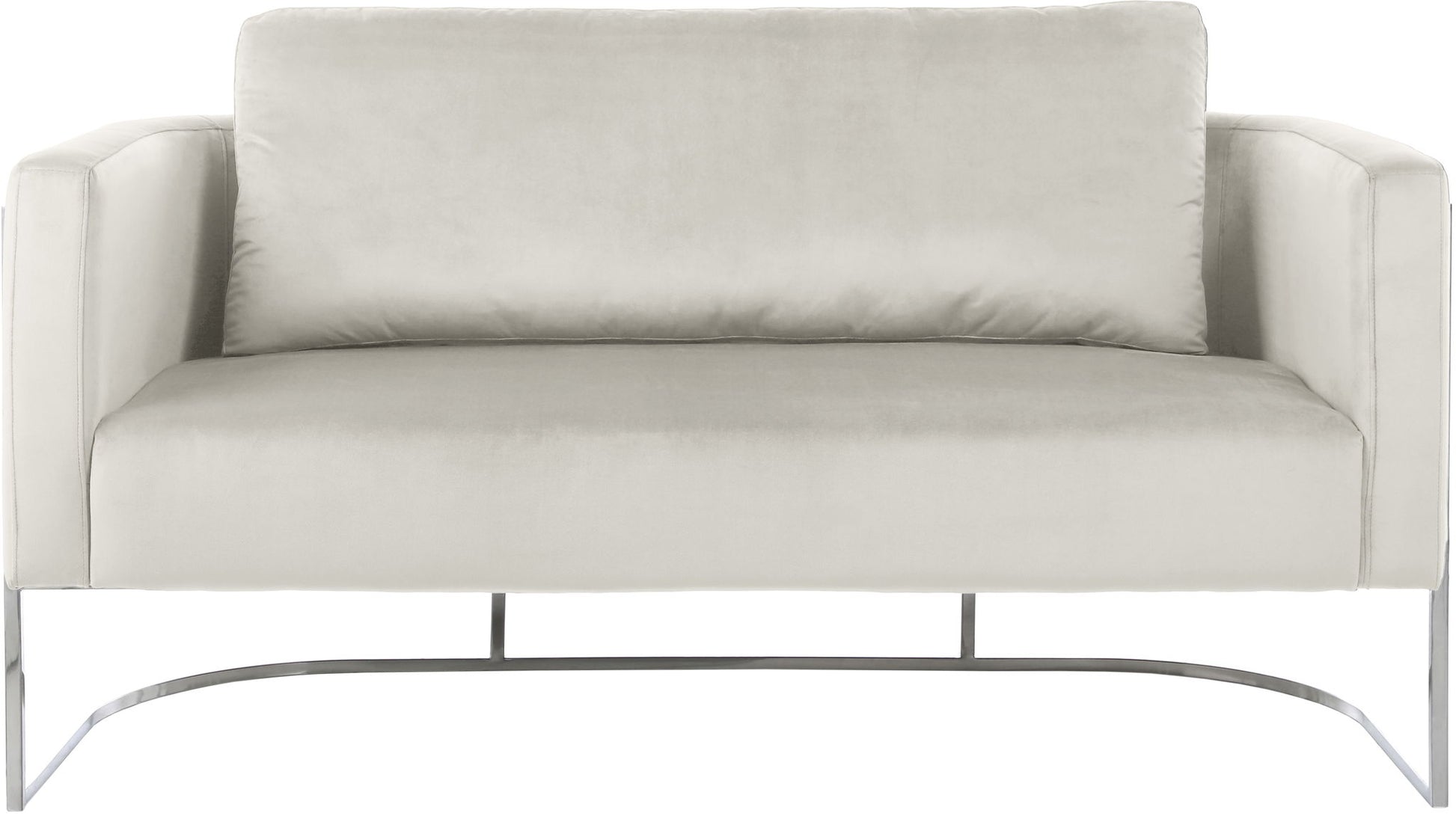 Casa - Loveseat with Chrome Legs - Best Buy Furniture
