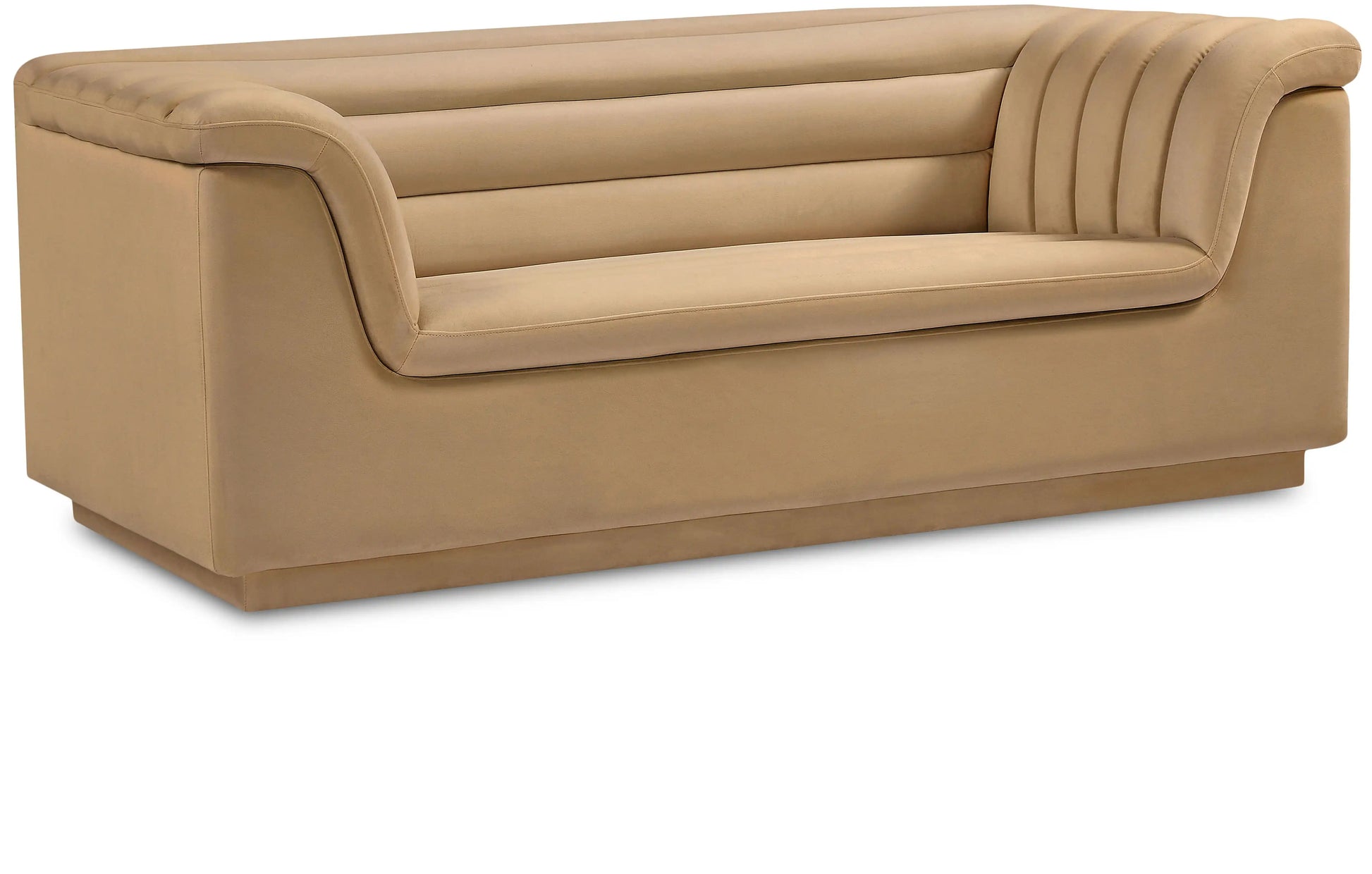 Cascade - Velvet Loveseat - Best Buy Furniture