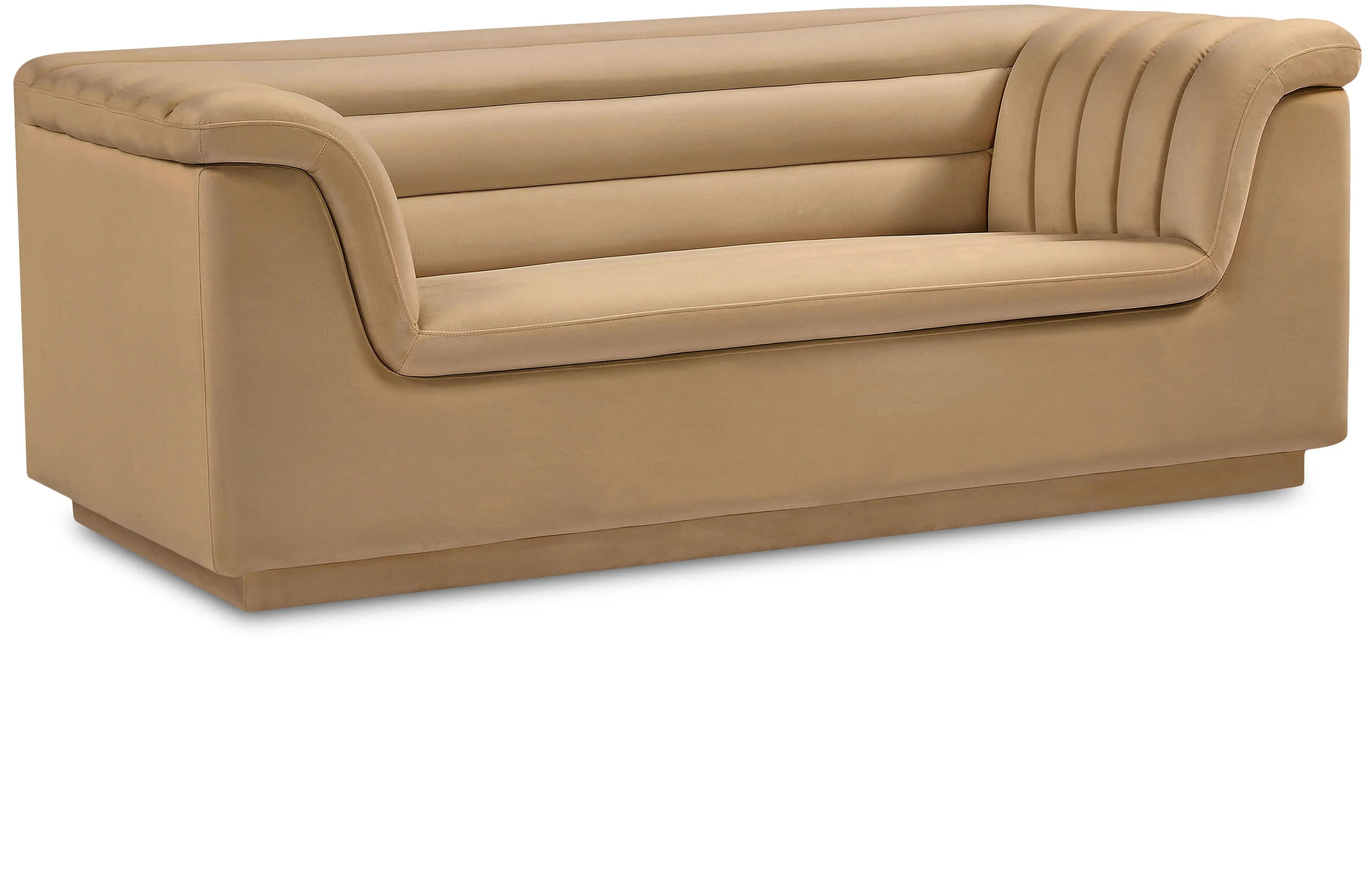 Cascade - Velvet Loveseat - Best Buy Furniture