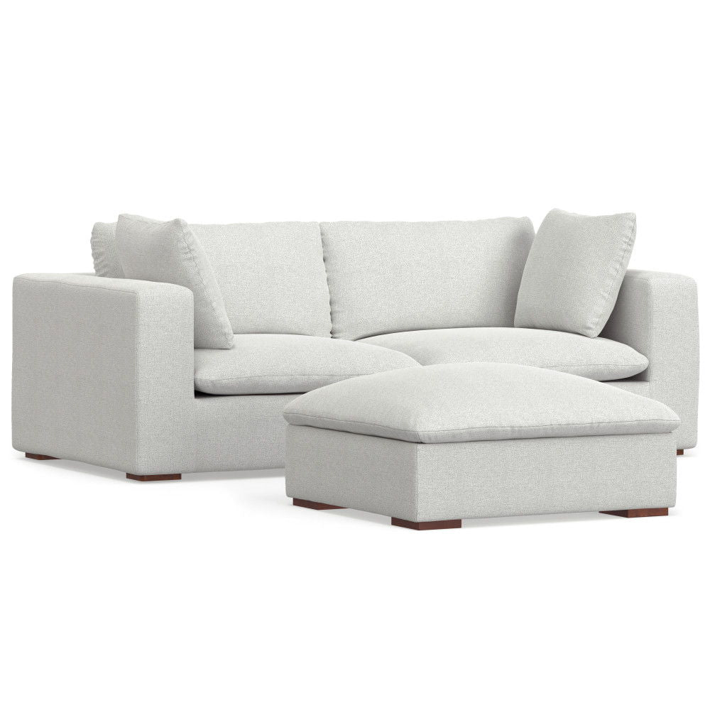 Jasmine - Handcrafted Sofa And Ottoman - Best Buy Furniture