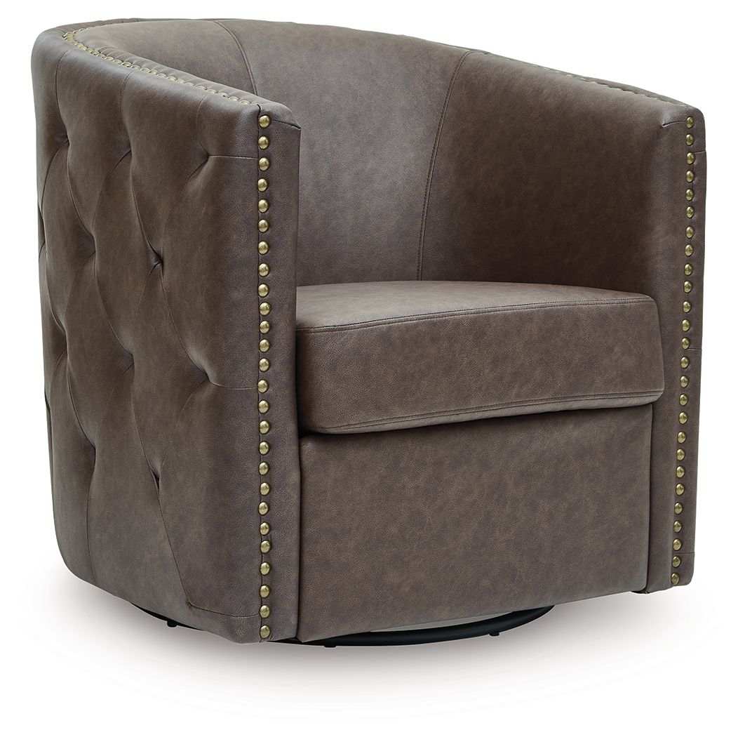 Brentlow - Swivel Accent Chair - Best Buy Furniture