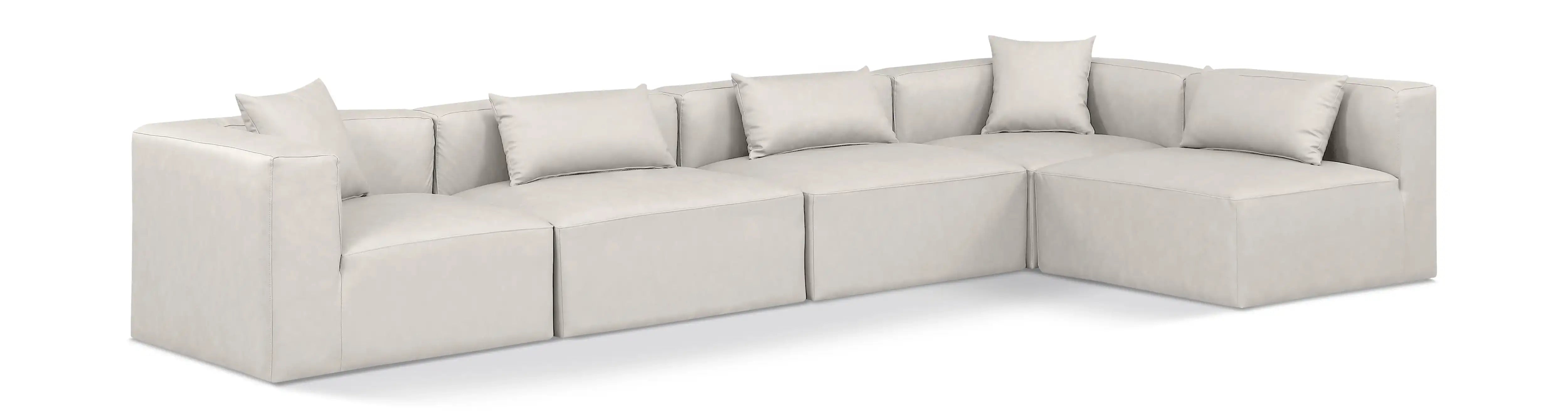 Cube - 5 Piece Modular Sectional - Best Buy Furniture