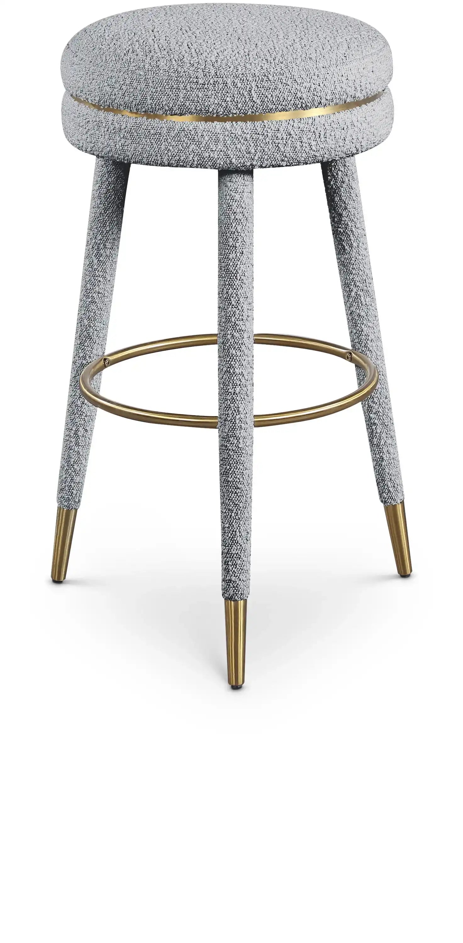 Coral - Bar Stool - Gray - Best Buy Furniture