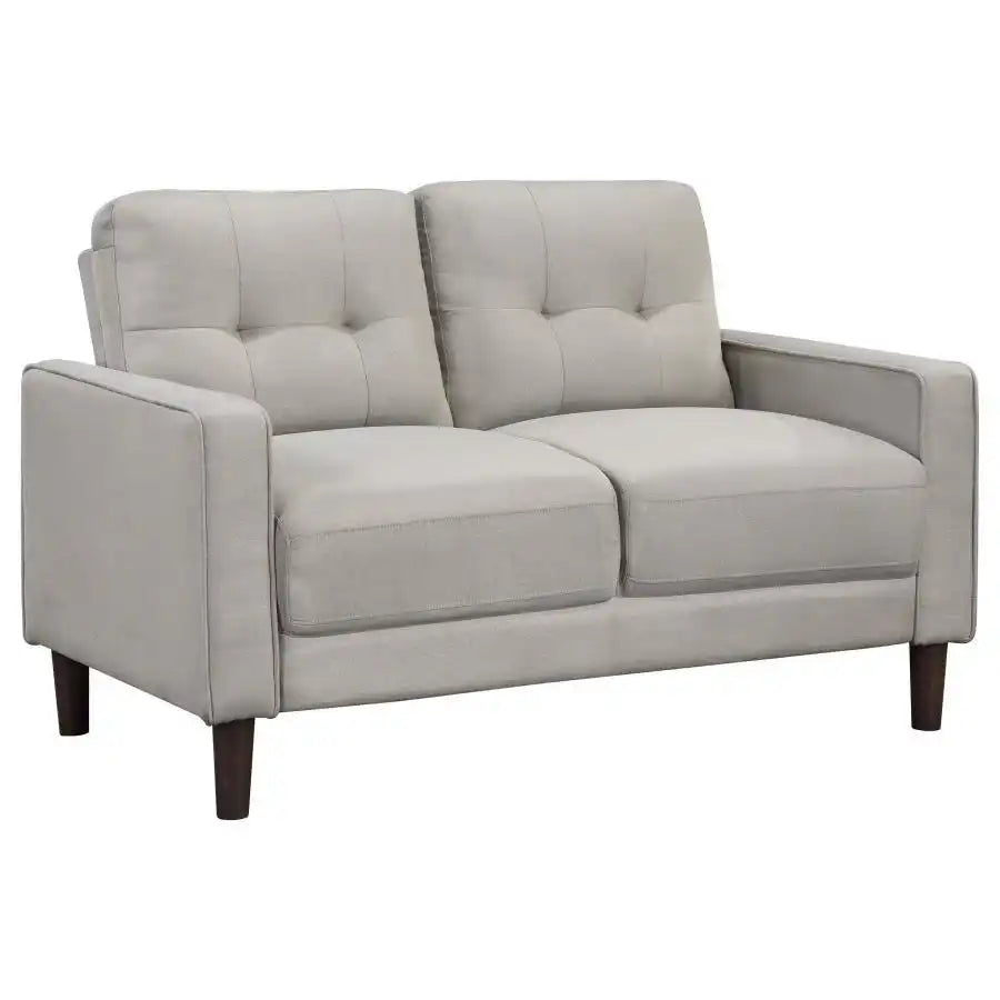 Bowen - Upholstered Track Arm Tufted Loveseat - Best Buy Furniture