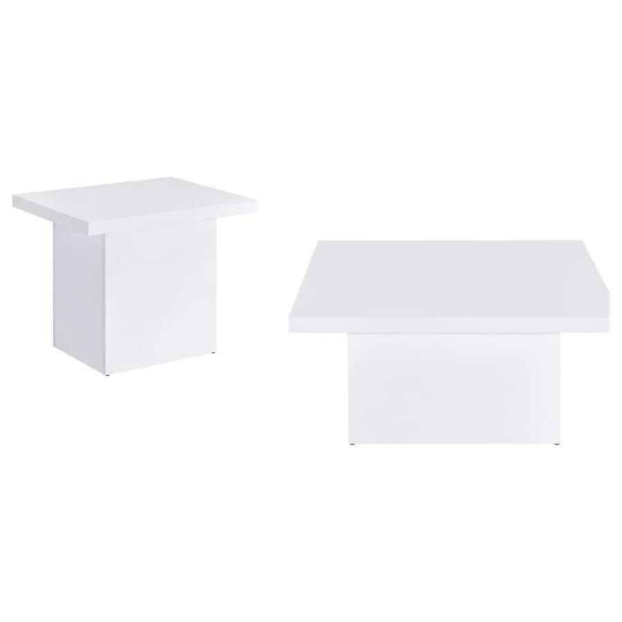 Devar - Square Coffee Table Set - Best Buy Furniture