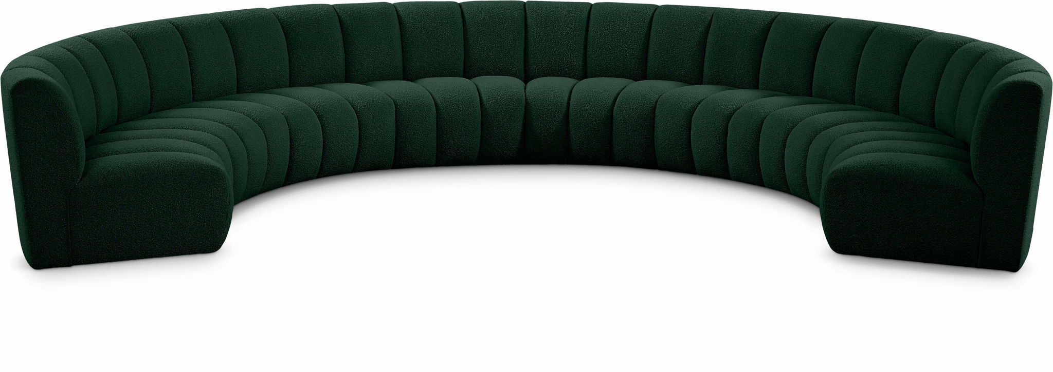 Infinity - 8 Piece Boucle Modular Sectional - Best Buy Furniture