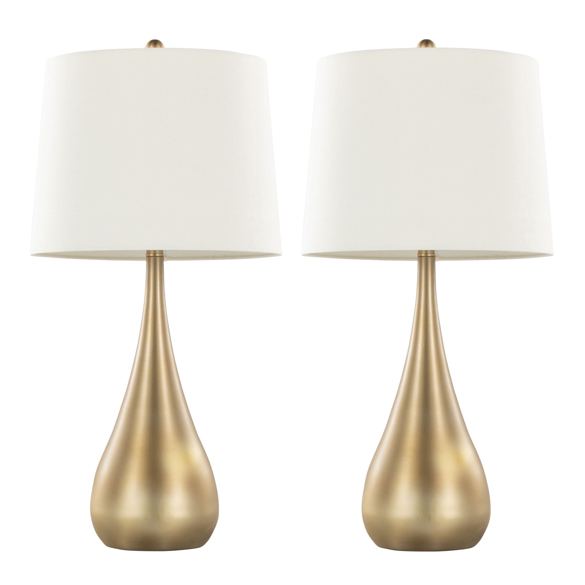 Pebble - Contemporary Table Lamp (Set of 2) - Best Buy Furniture