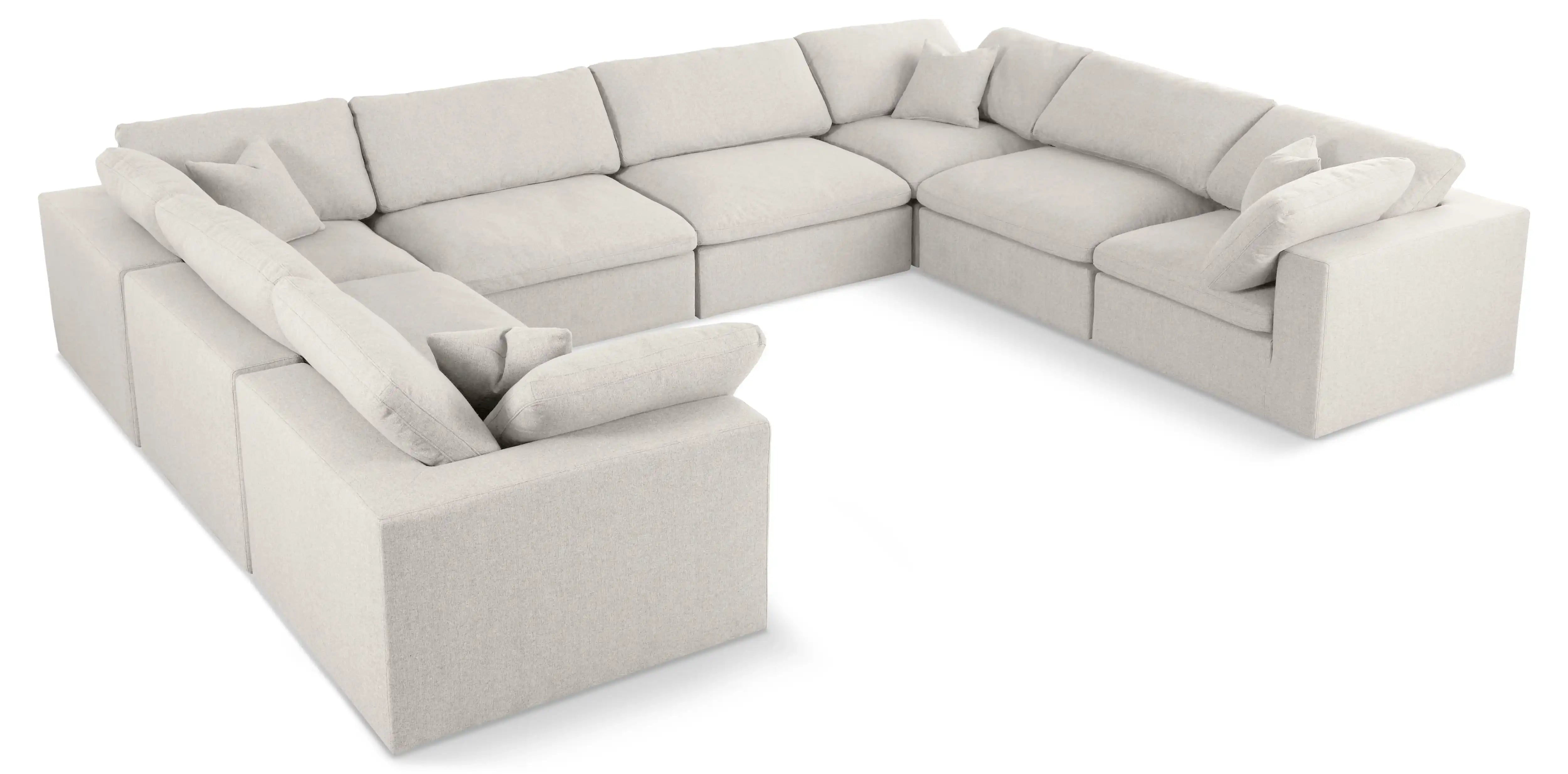 Serene - 8 Piece Modular Sectional - Best Buy Furniture