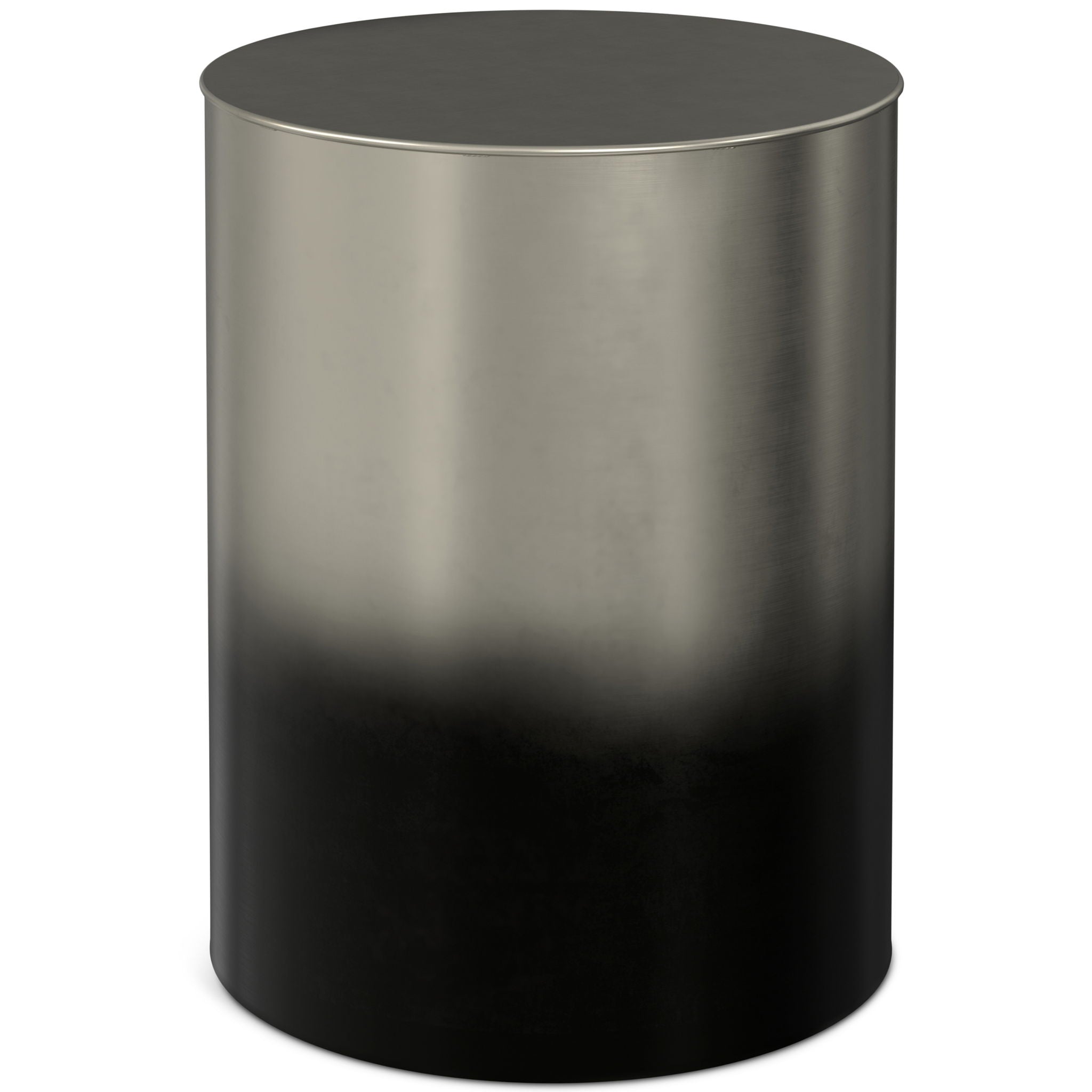 Curtis - Ombre Metal Cylinder Accent Table - Best Buy Furniture
