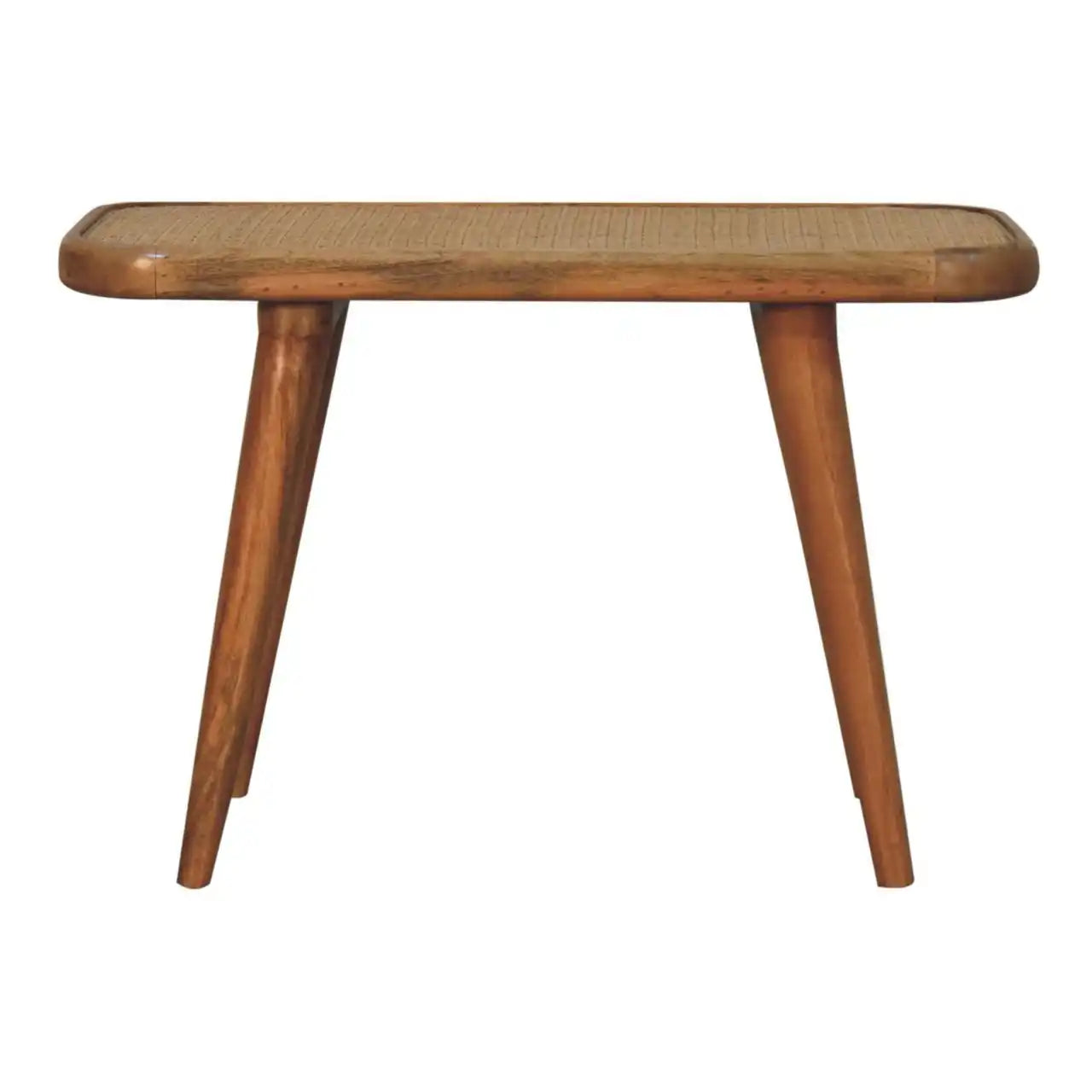 Larissa - Rattan Bench - Oak - Best Buy Furniture