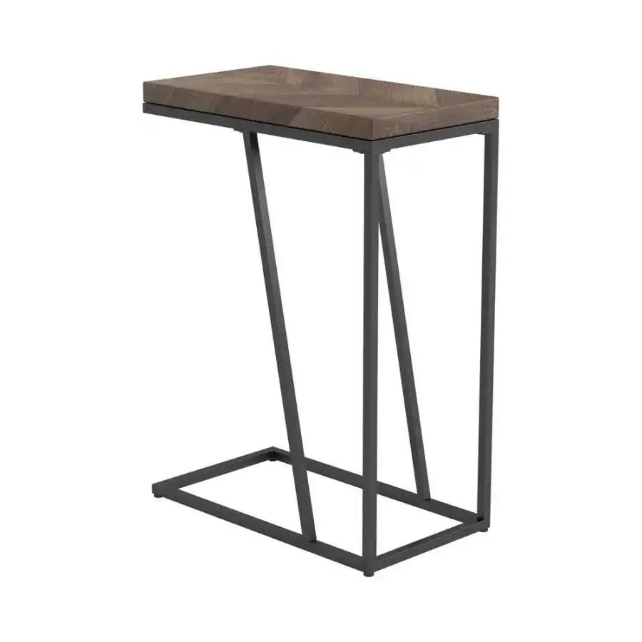 Sergio - Engineered Wood C-Shaped Side Table - Best Buy Furniture