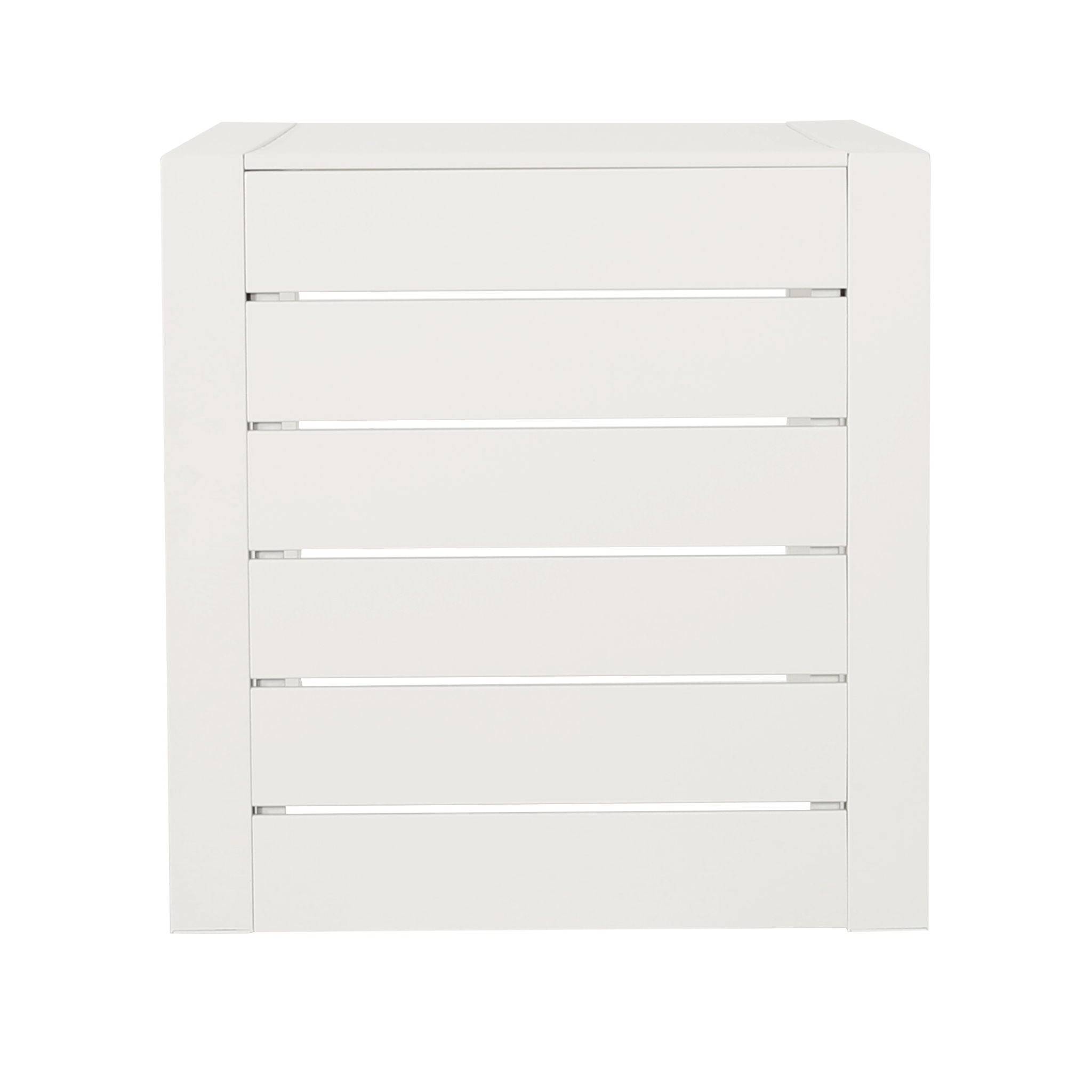 Aluminum Outdoor C - Shaped Side Table For Patio - Best Buy Furniture