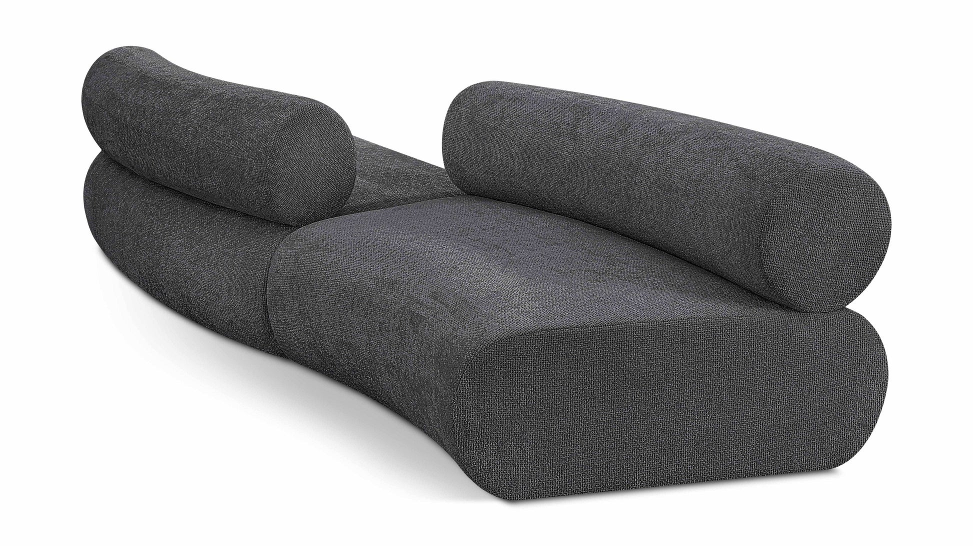 Bale - 2 Piece Curved Modular Sofa - Best Buy Furniture