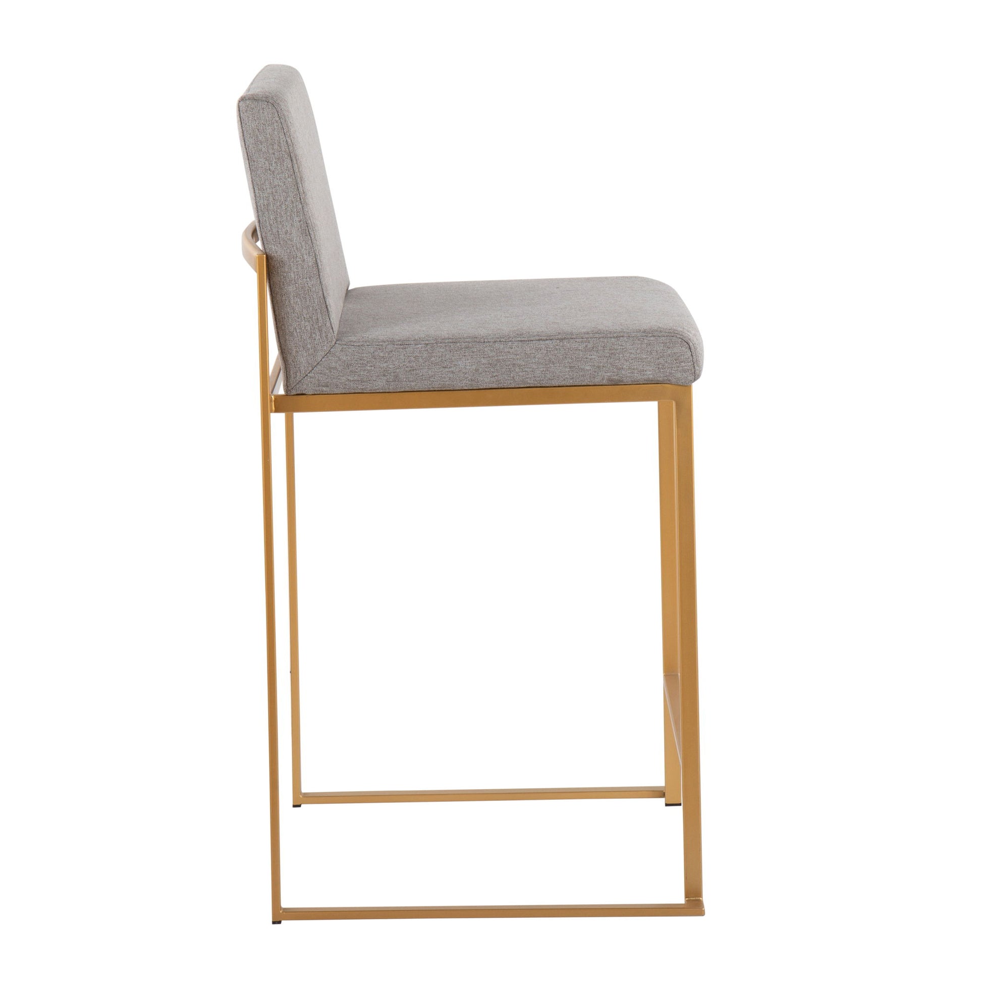 Fuji - Contemporary High Back Stylish Counter Stool - Best Buy Furniture
