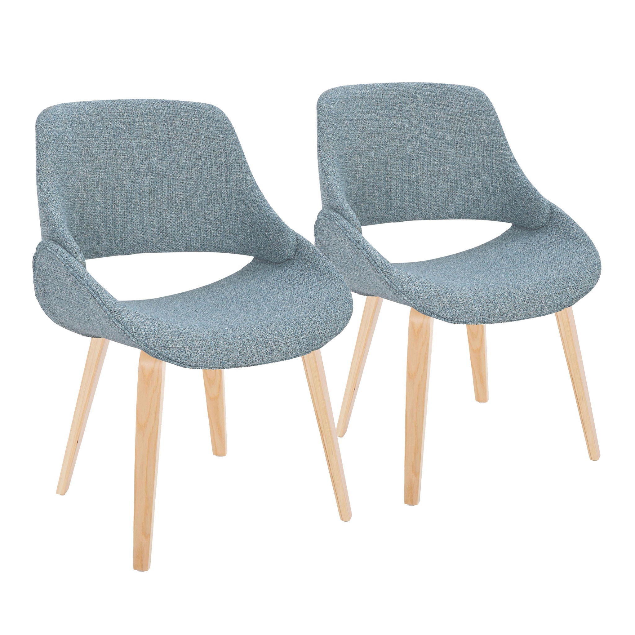 Fabrico - Mid-Century Modern Style Dining Chair (Set of 2) - Best Buy Furniture