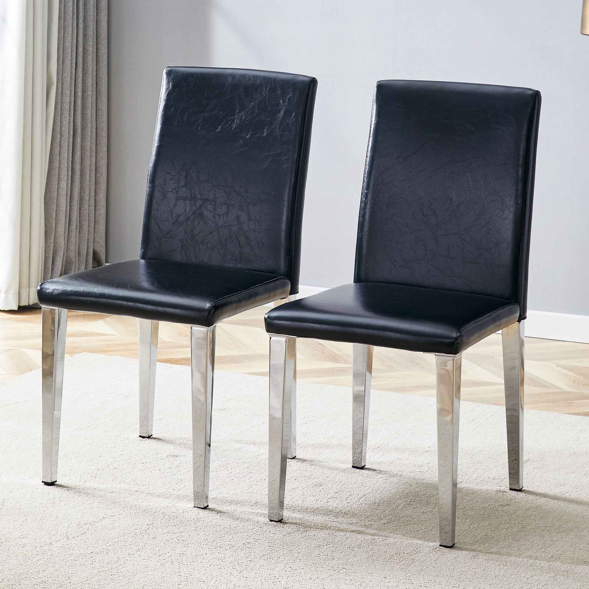 Simple And Versatile Dining Chairs With Metal Legs - Best Buy Furniture