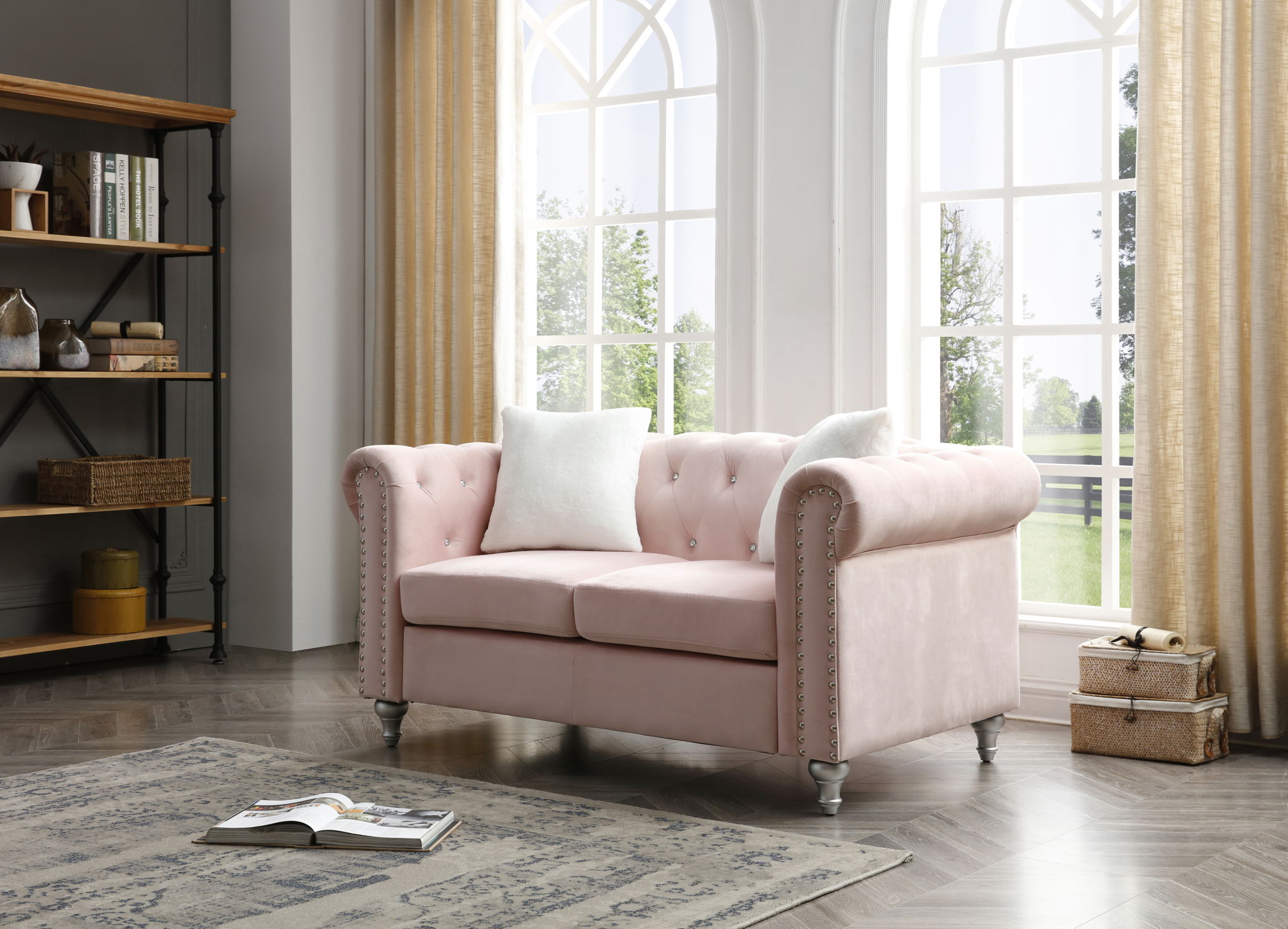 Stylish Contemporary Loveseat - Best Buy Furniture