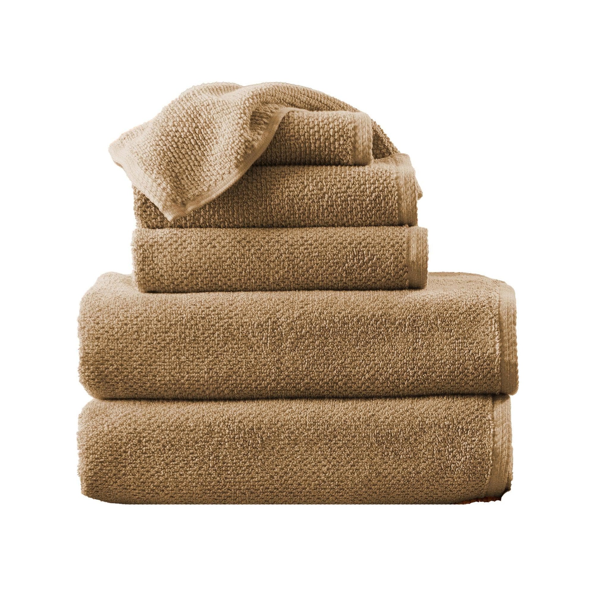 Cotton Textured Bath Towel Set - Acacia Collection - Best Buy Furniture